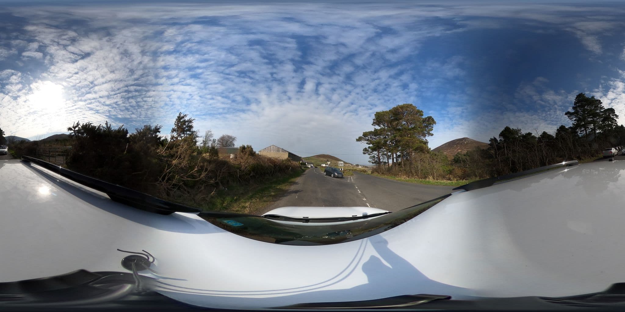Street view near Leitrim Lodge, Rostrevor — © nickmilleruk (CC BY-SA · Mapillary)