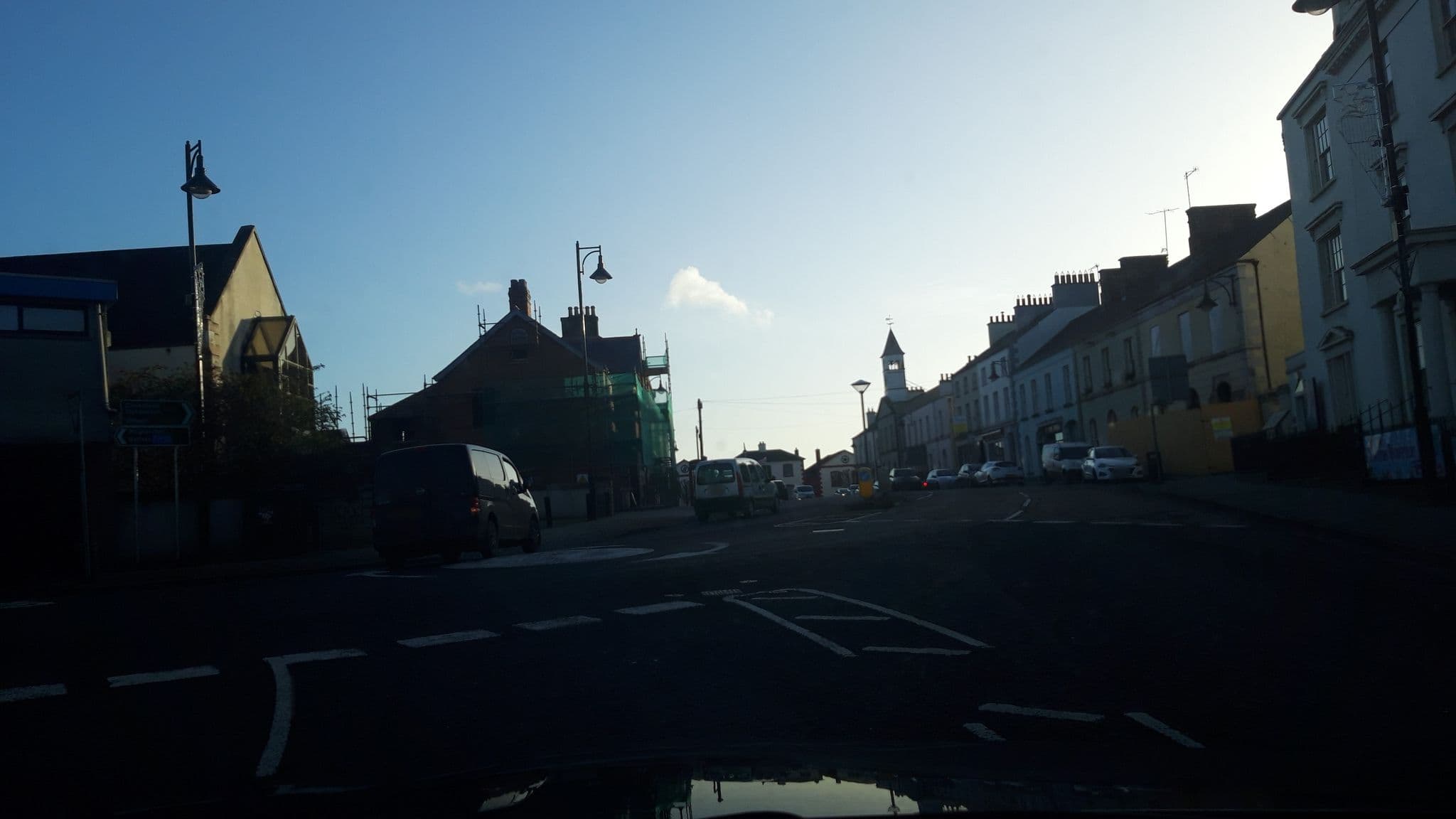 Street view near R J & H G S Davison, Moneymore — © debigc (CC BY-SA · Mapillary)