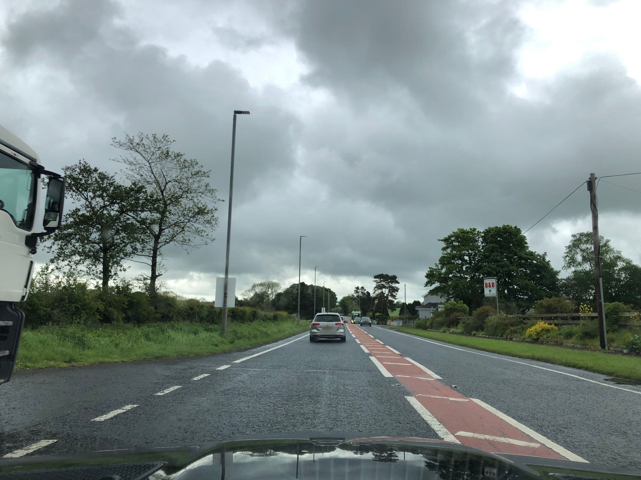 Street view near Glen lodge b and b, Dunloy — © laye (CC BY-SA · Mapillary)