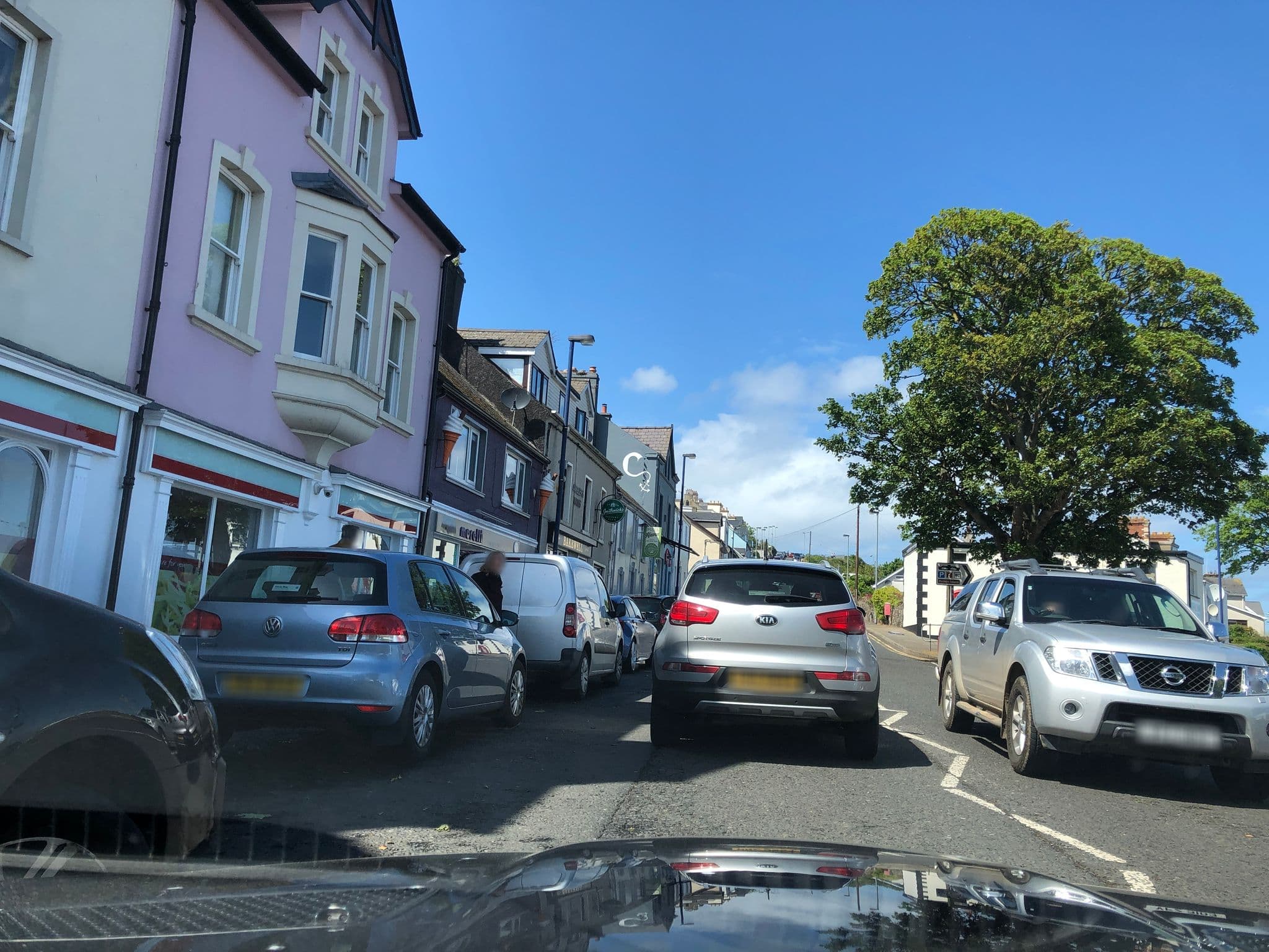 Street view near Backpackers, Ballycastle — © laye (CC BY-SA · Mapillary)