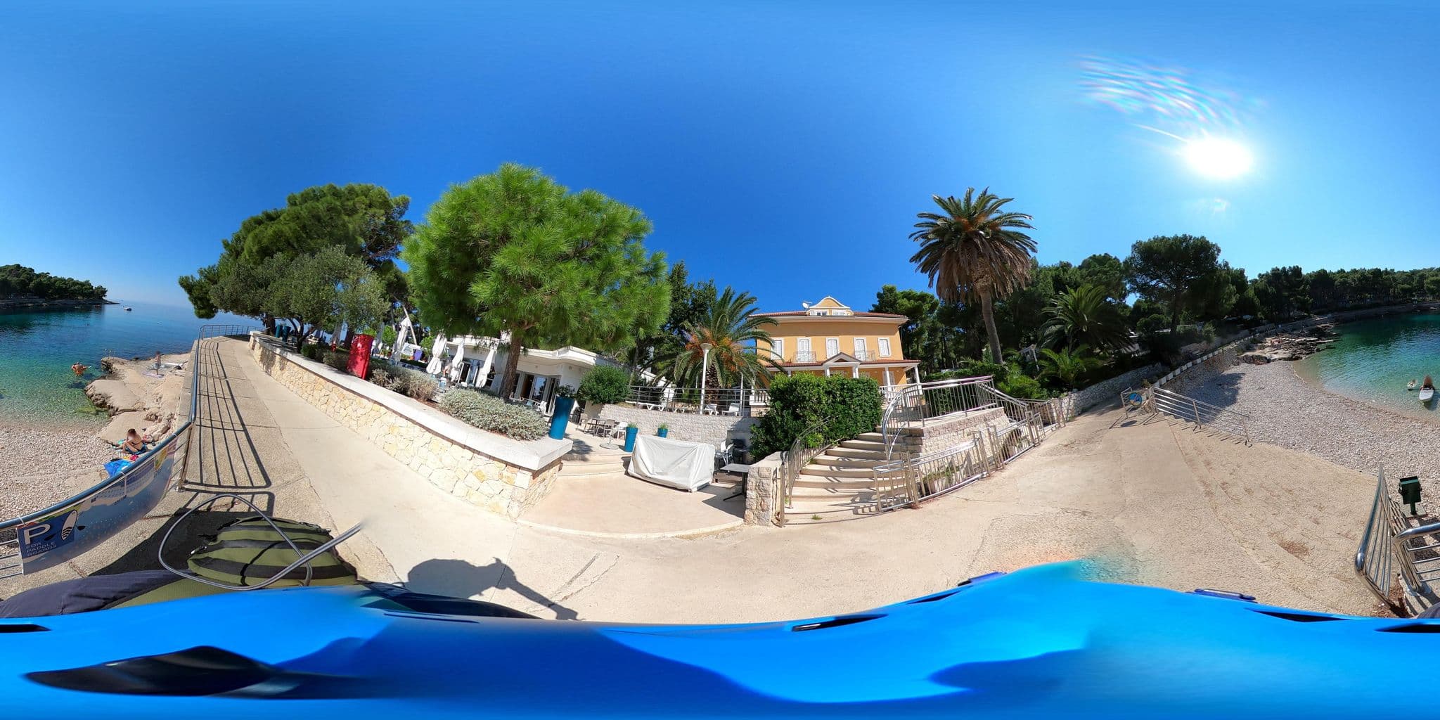 Street view near Villa Kredo, Mali Lošinj — © isvedic (CC BY-SA · Mapillary)
