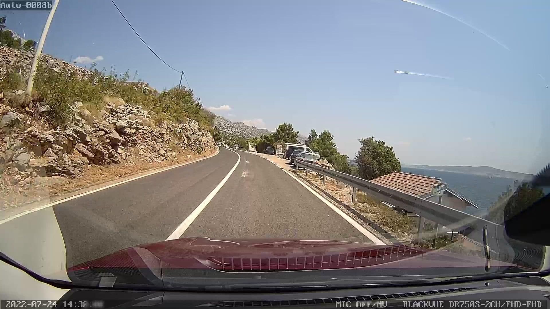 Street view near Stine, Posedarje — © rdnnk (CC BY-SA · Mapillary)