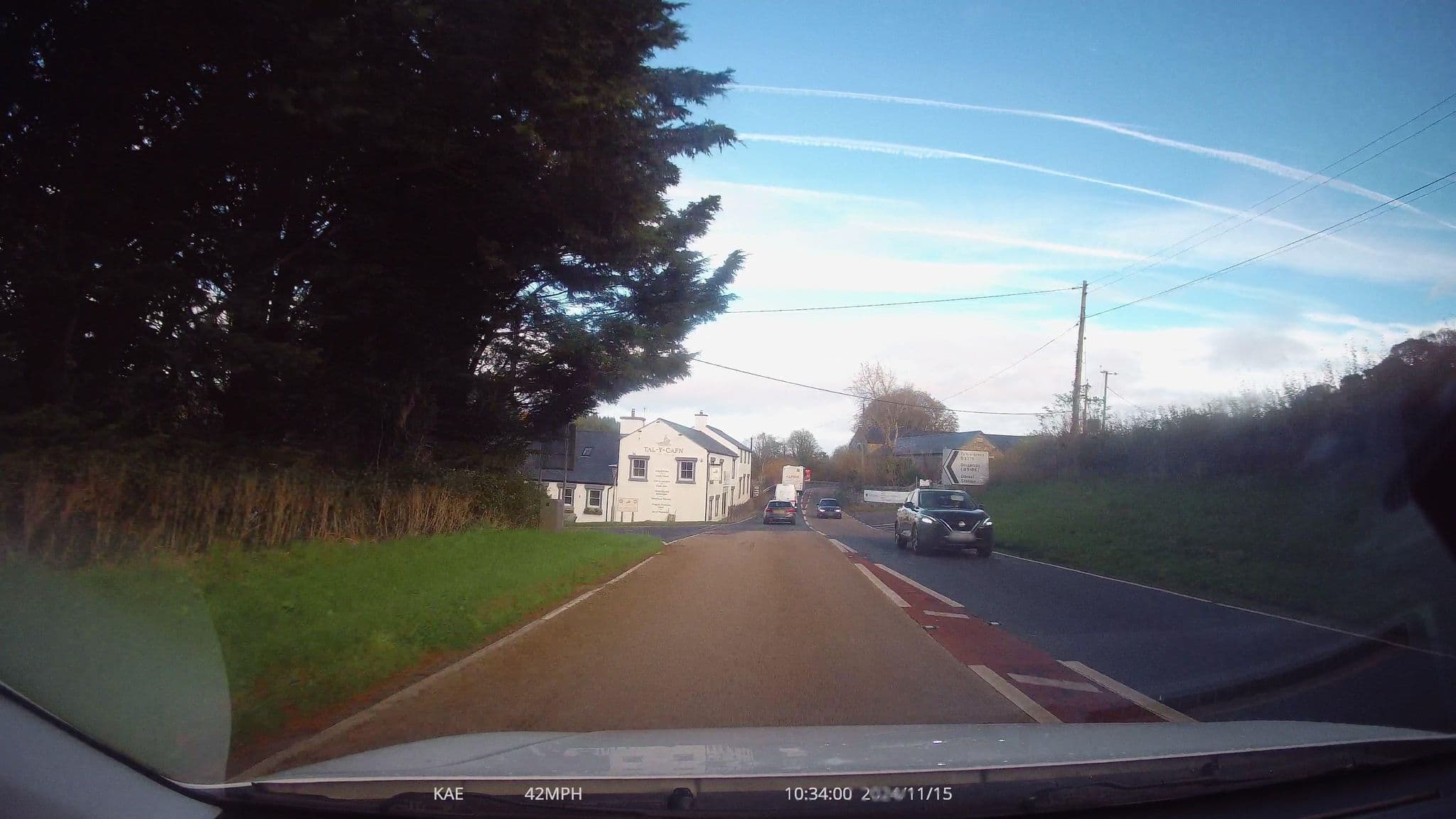 Street view near The Ashmount, Llansantffraid Glan Conwy — © lamaar639 (CC BY-SA · Mapillary)