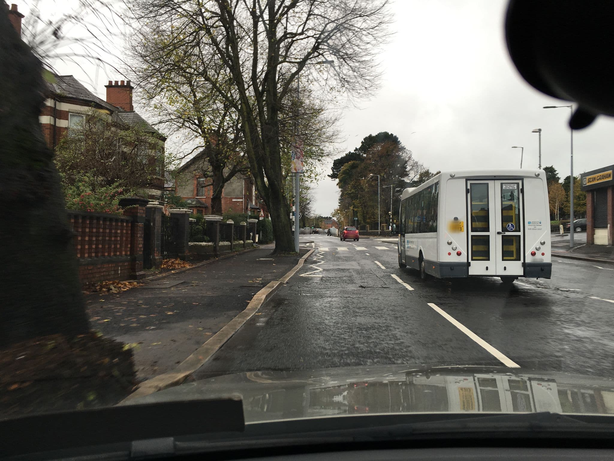 Street view near Simon Community, Belfast — © mackerski (CC BY-SA · Mapillary)