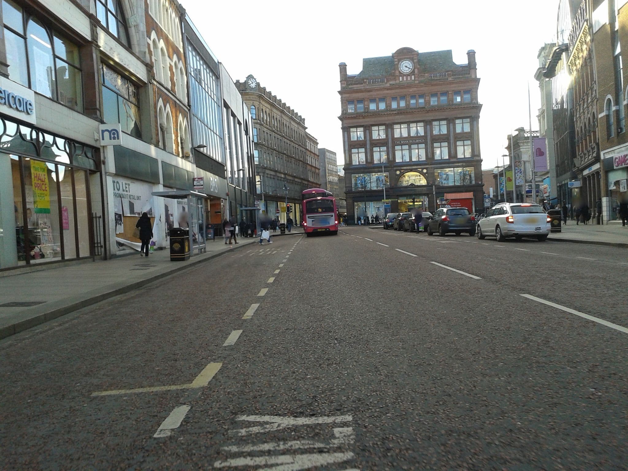 Street view near Castle Buildings, Belfast — © cyclestreets (CC BY-SA · Mapillary)