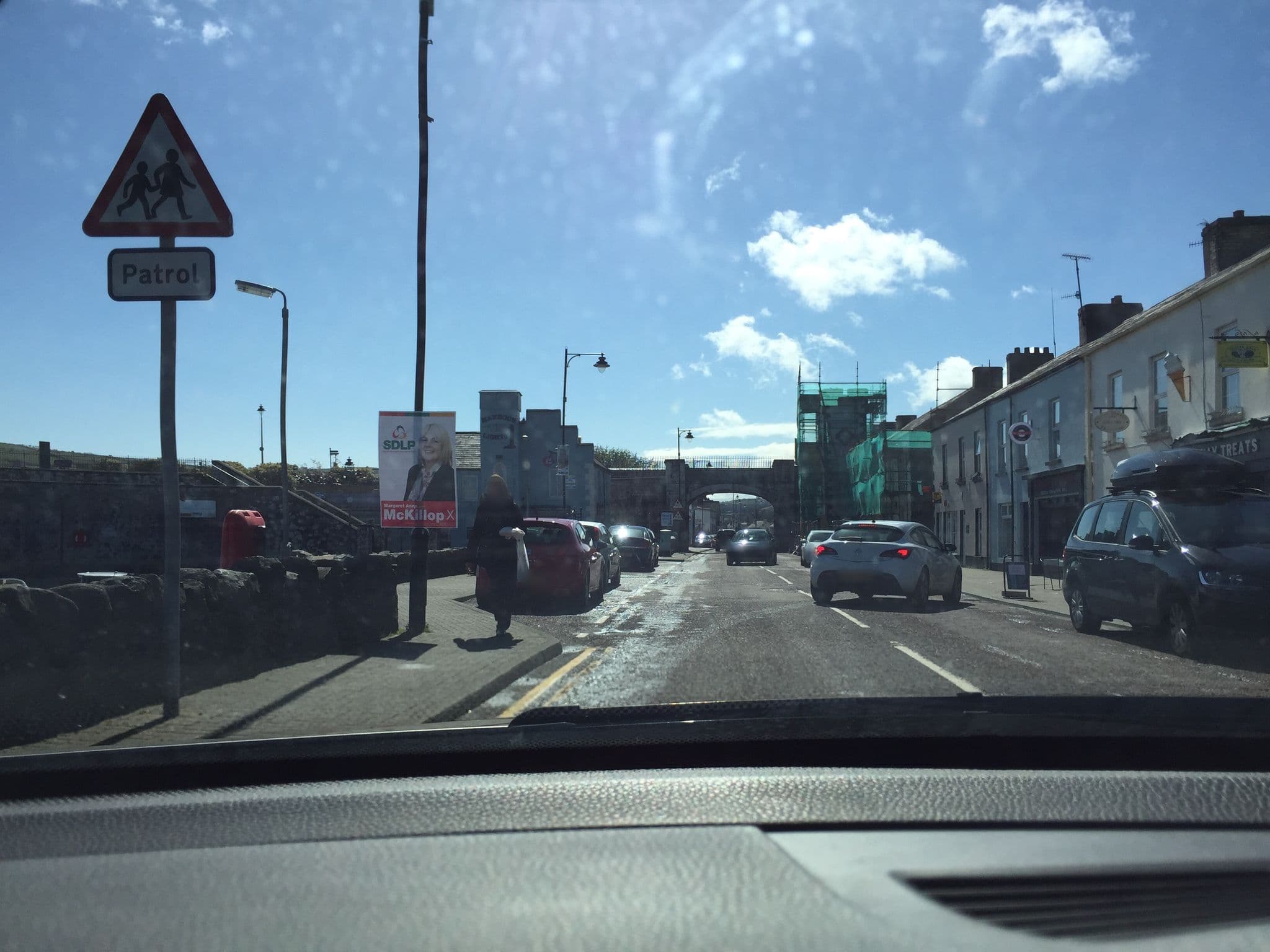 Street view near Twilight Coffee and Bunkhouse, Carnlough — © mackerski (CC BY-SA · Mapillary)