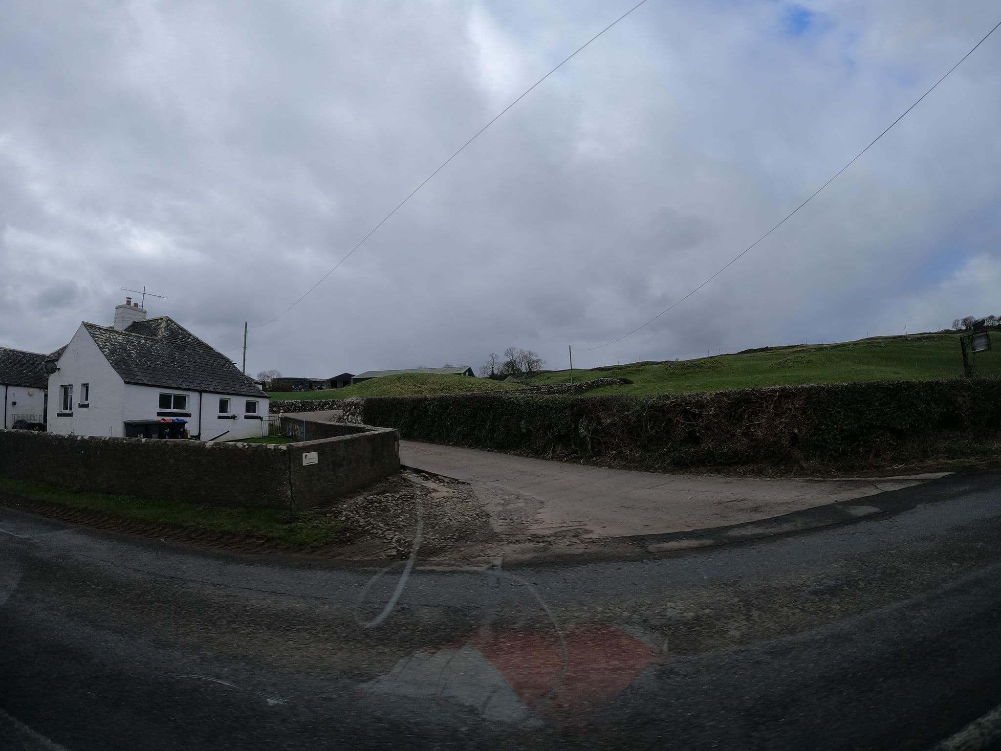 Street view near The Nether Barr Steadings, Newton Stewart — © hobgoblin (CC BY-SA · Mapillary)