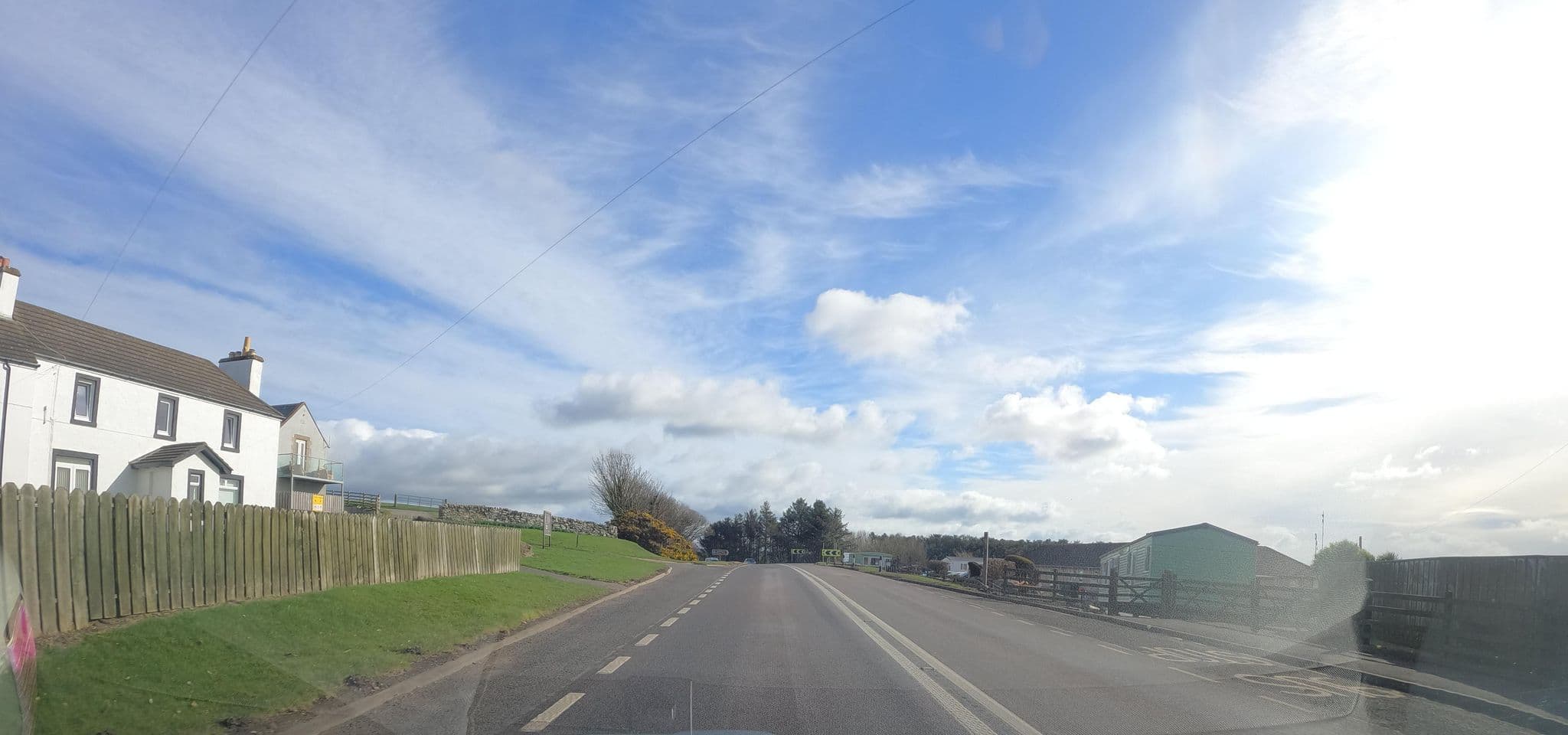 Street view near Galloway Cottages, Kirkcudbright — © hobgoblin (CC BY-SA · Mapillary)