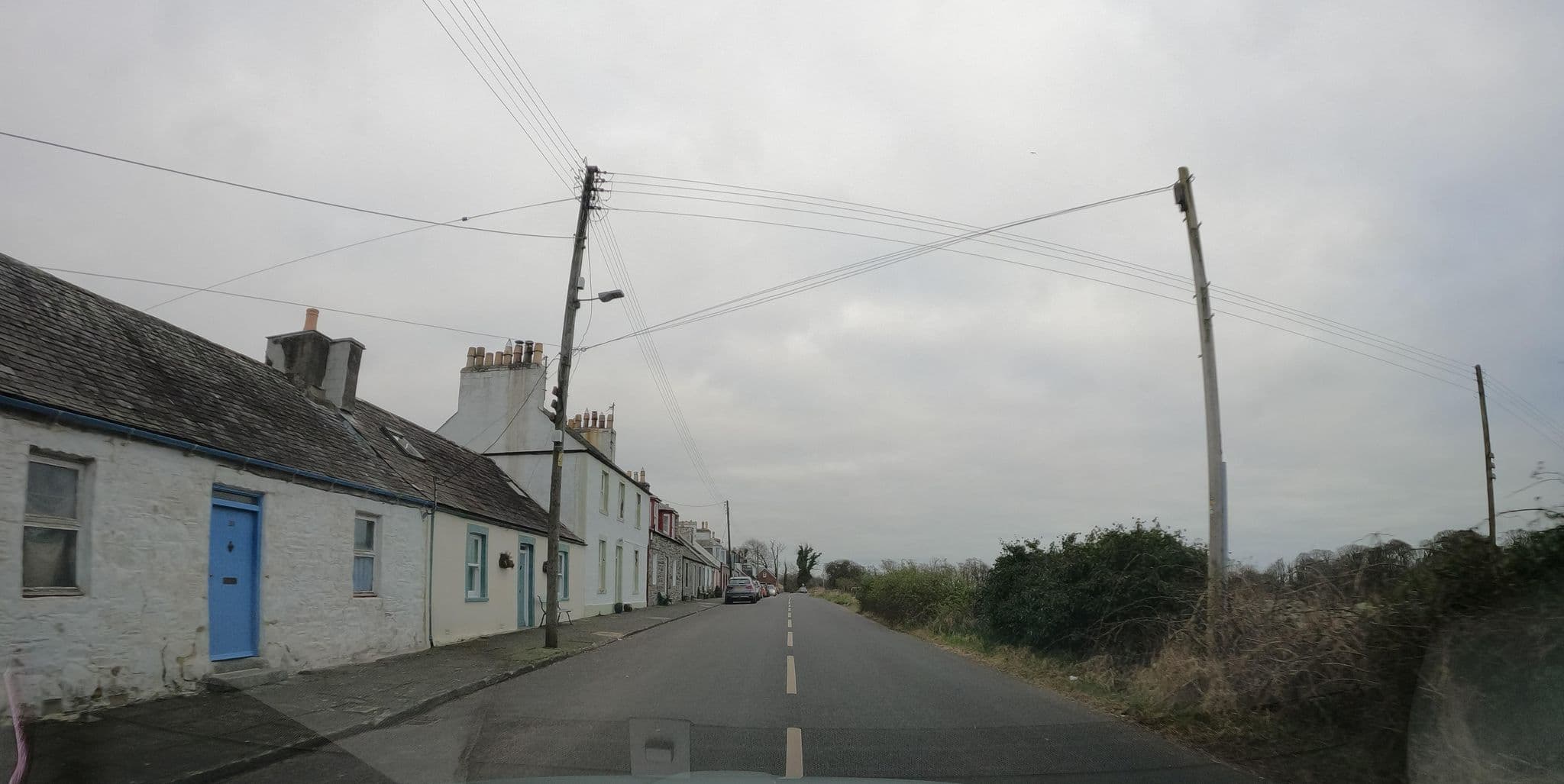 Street view near Woodpecker Cottage, Newton Stewart — © hobgoblin (CC BY-SA · Mapillary)