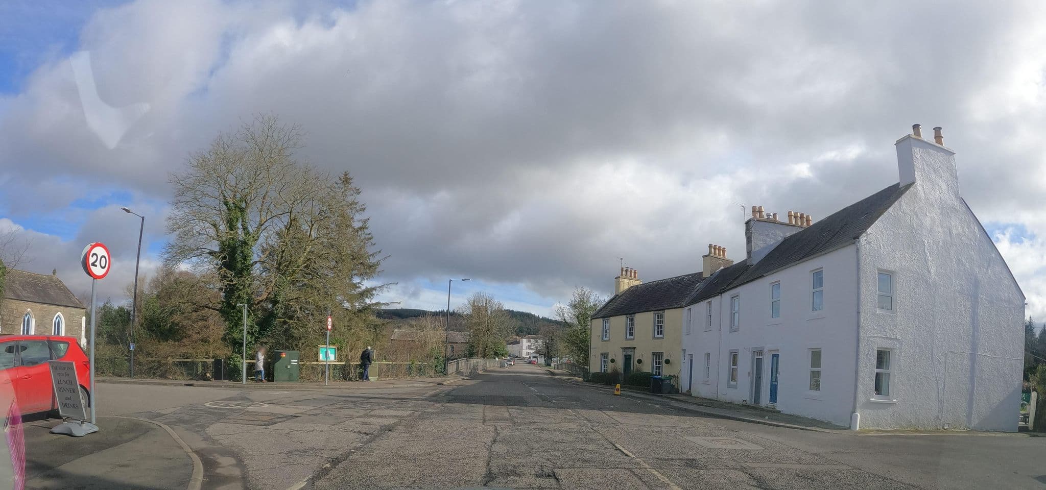 Street view near The Ship Inn Gatehouse Of Fleet, Kirkcudbright — © hobgoblin (CC BY-SA · Mapillary)