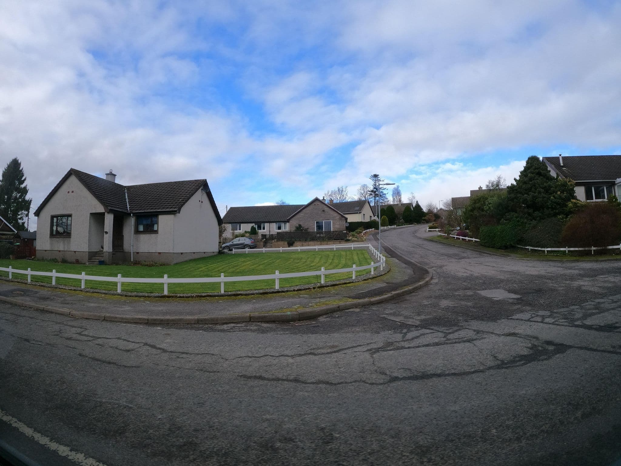 Street view near Brookford B&B, Castle Douglas — © hobgoblin (CC BY-SA · Mapillary)
