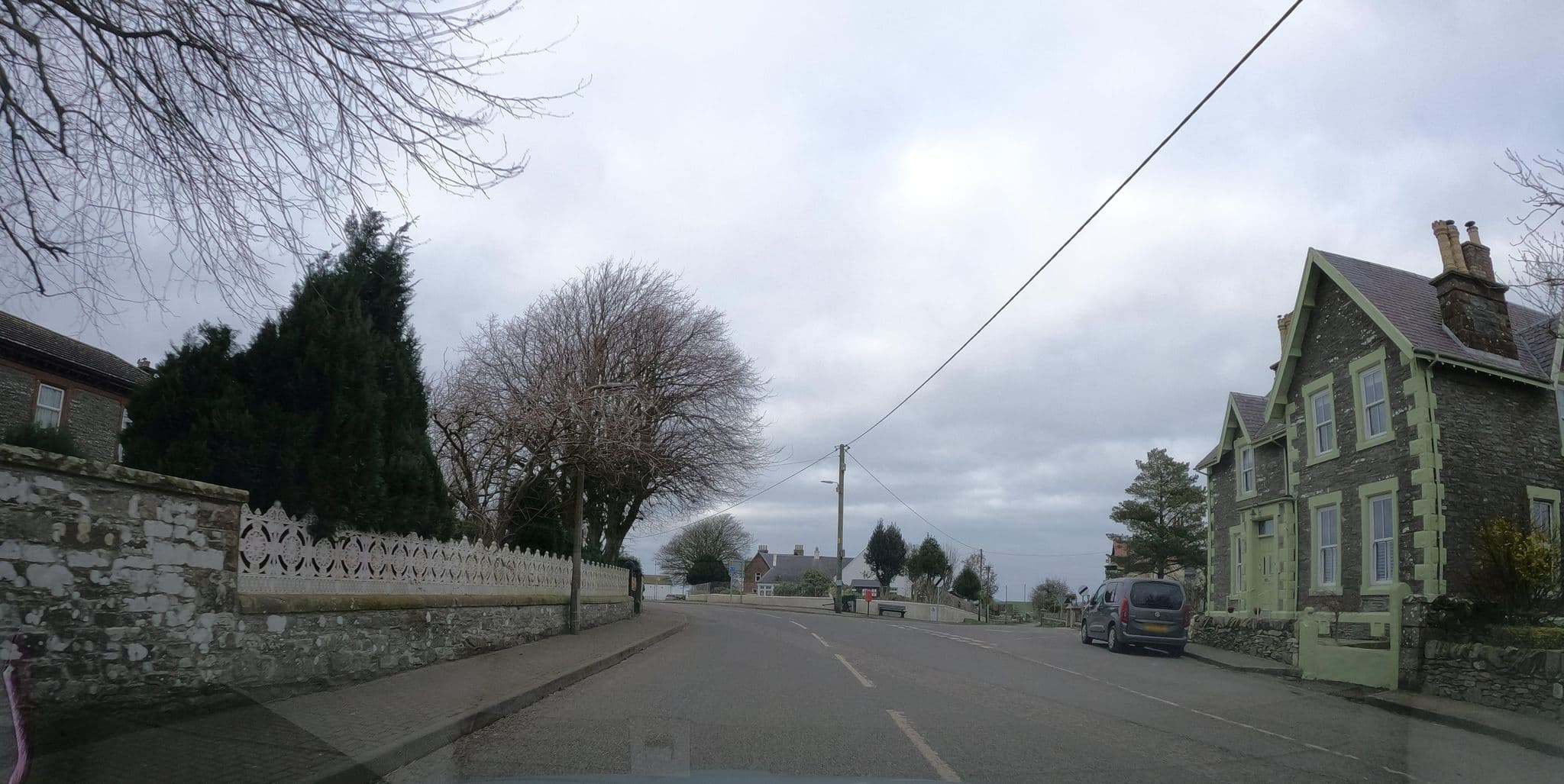 Street view near Whithorn House, Newton Stewart — © hobgoblin (CC BY-SA · Mapillary)