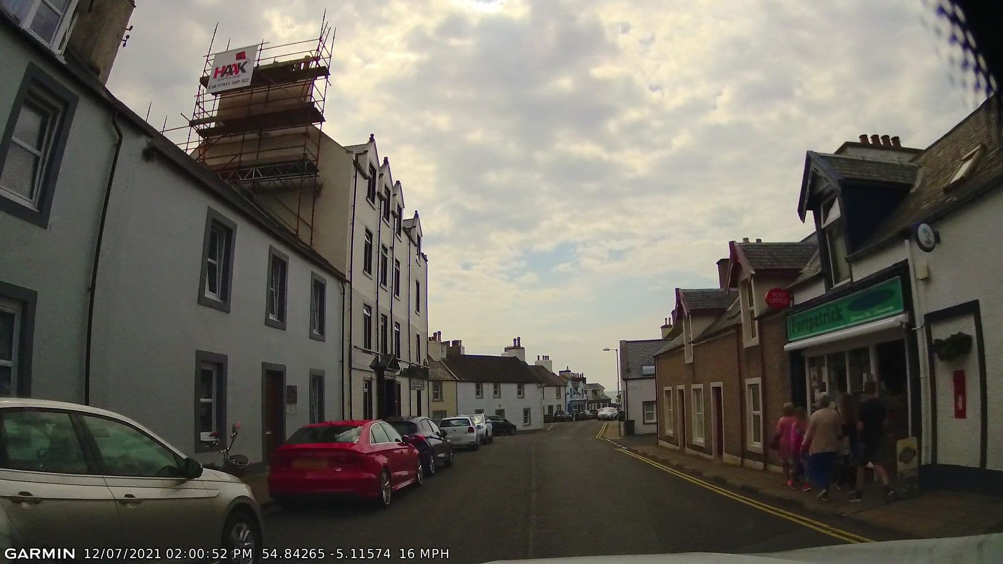 Street view near The Downshire Hotel, Stranraer — © gmc (CC BY-SA · Mapillary)