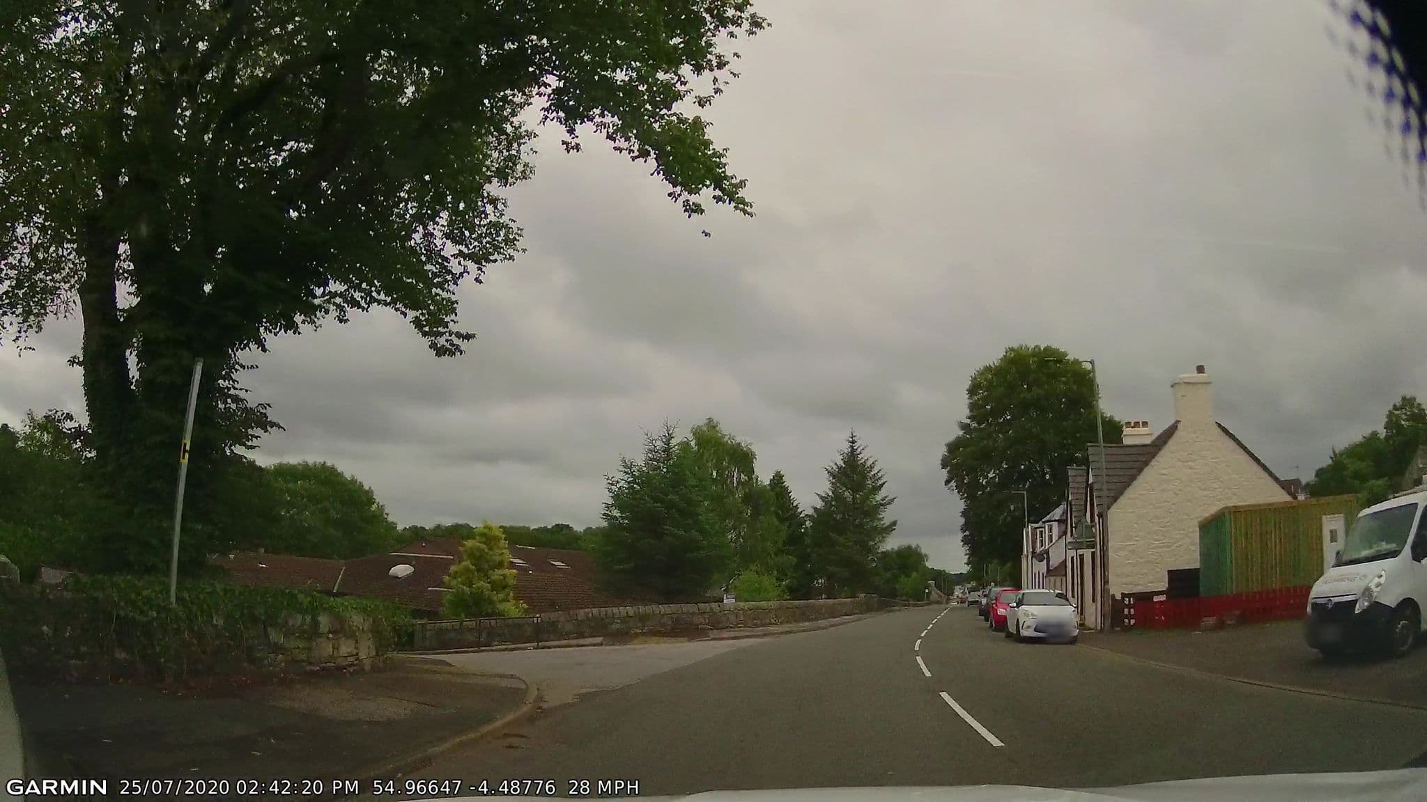 Street view near Redburn House, Newton Stewart — © gmc (CC BY-SA · Mapillary)