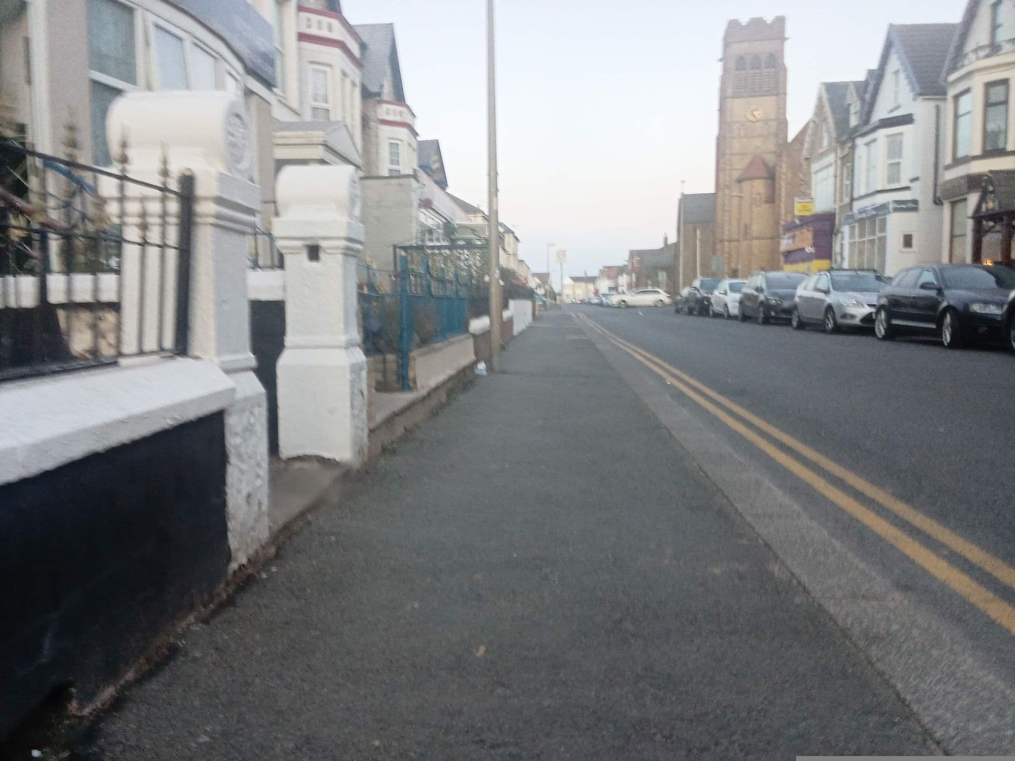 Street view near Waverley House Apartments, Blackpool — © albertdougie15 (CC BY-SA · Mapillary)