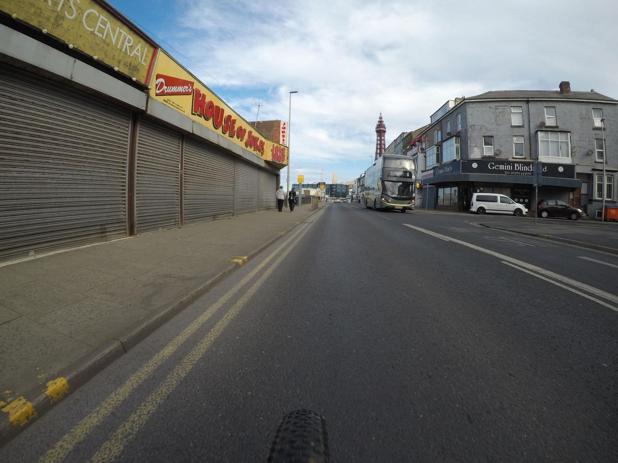Street view near The Satter International Hotel, Blackpool — © mfk (CC BY-SA · Mapillary)