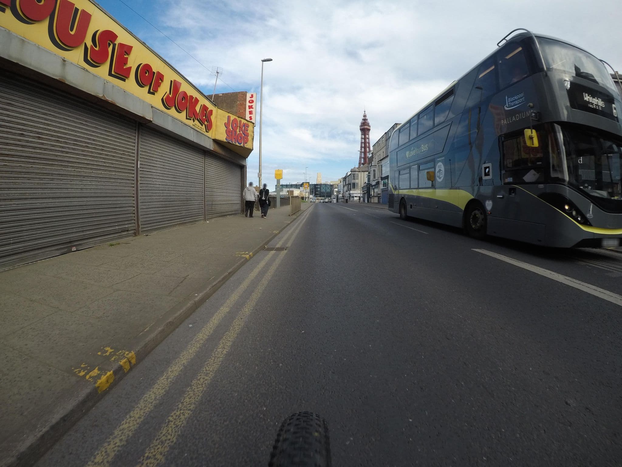 Street view near The Kingsley Hotel, Blackpool — © mfk (CC BY-SA · Mapillary)