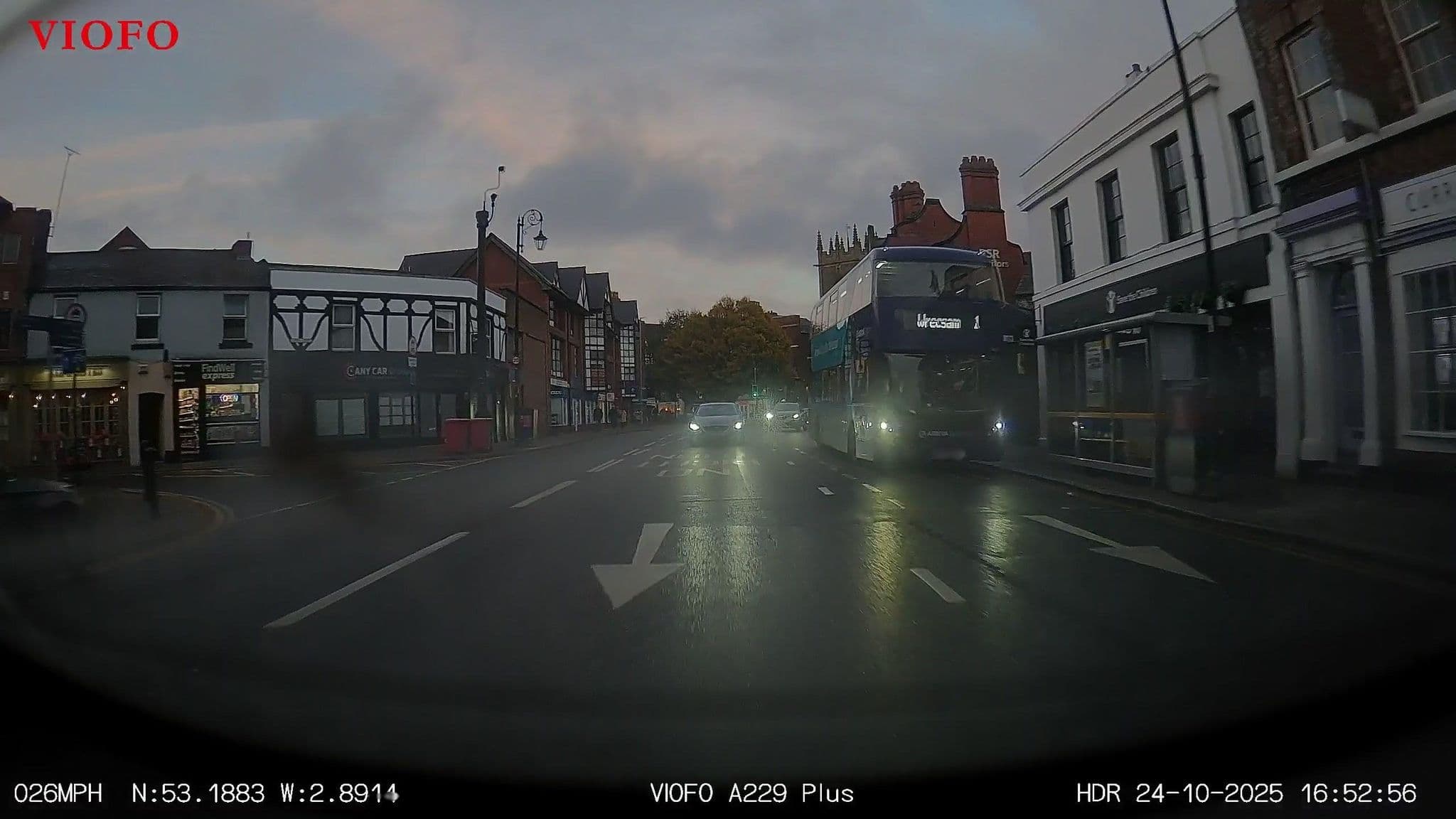 Street view near Honey Dear, Chester — © RyanBush (CC BY-SA · Mapillary)
