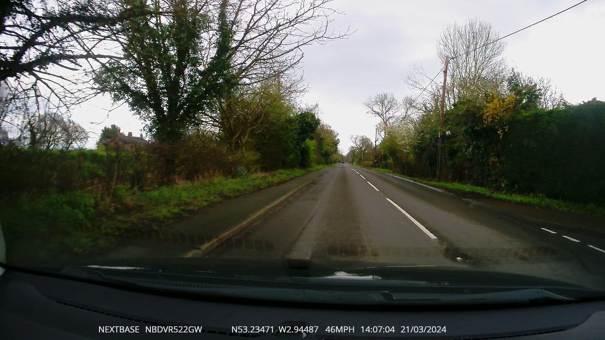 Street view near Chester College Conferences, Saughall — © RyanBush (CC BY-SA · Mapillary)