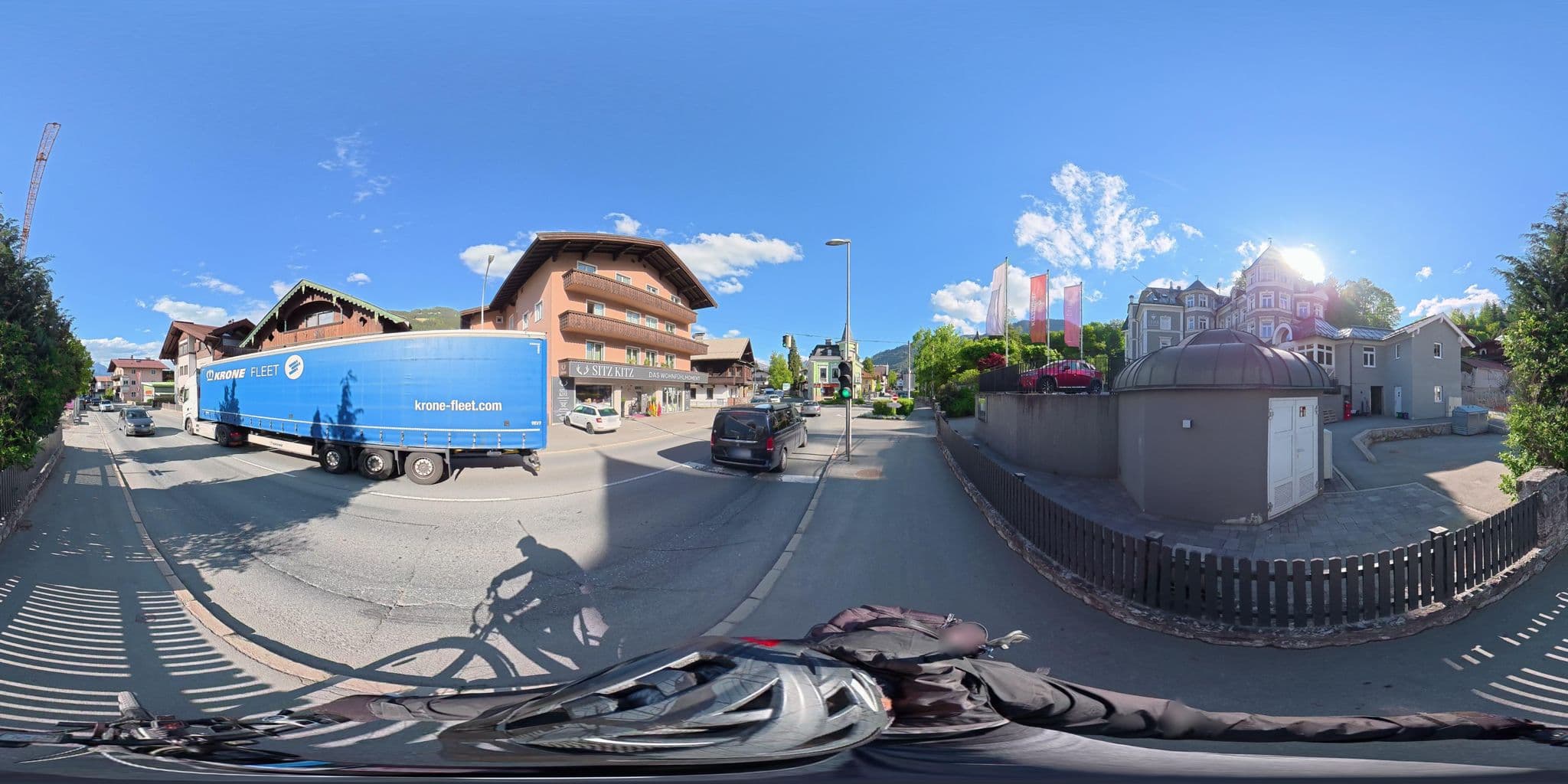 Street view near Gartenhotel Erika in Kitzbühel, Kitzbühel — © osmplus_org (CC BY-SA · Mapillary)