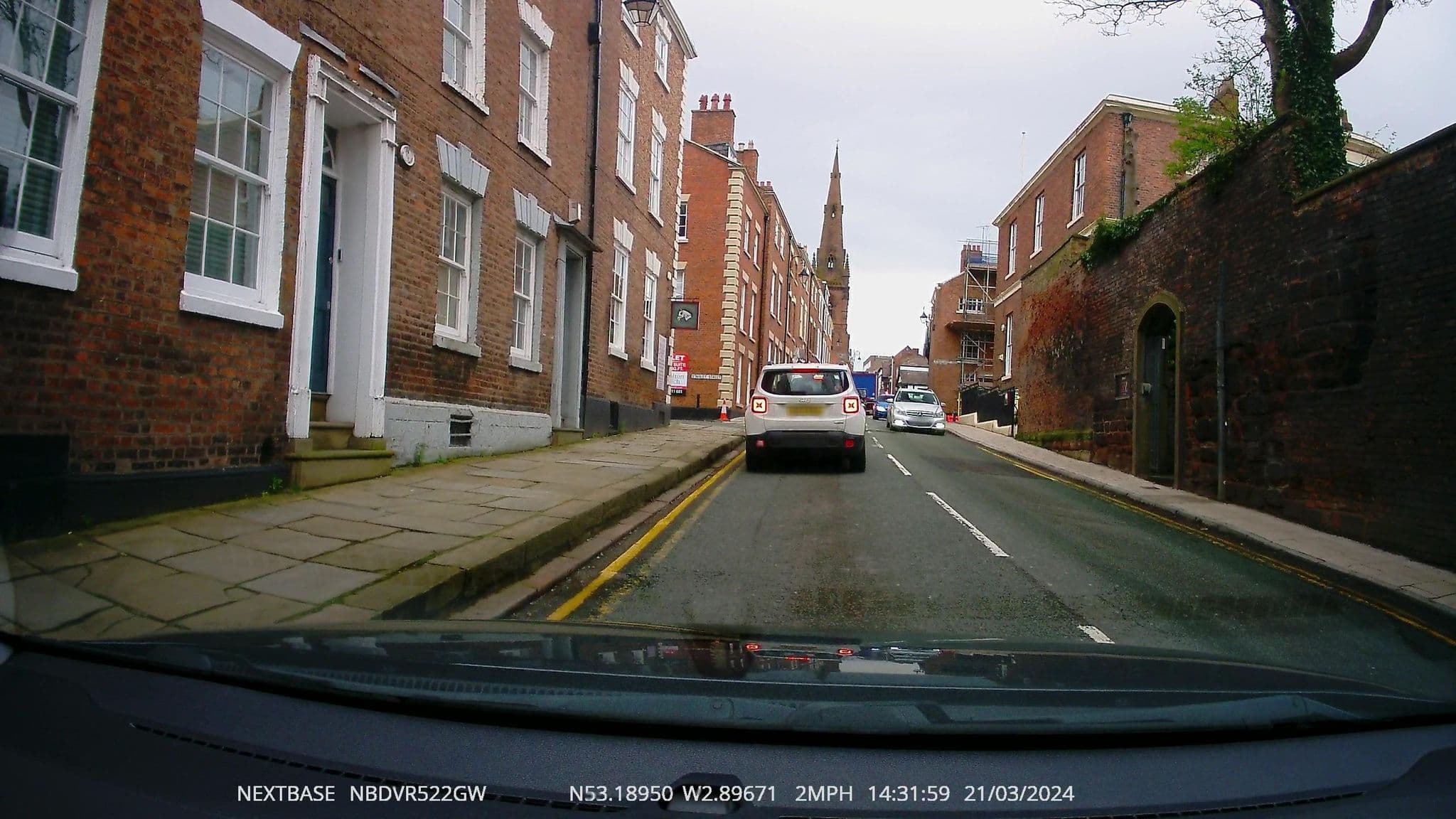 Street view near Hotel Dragonfly, Chester — © RyanBush (CC BY-SA · Mapillary)