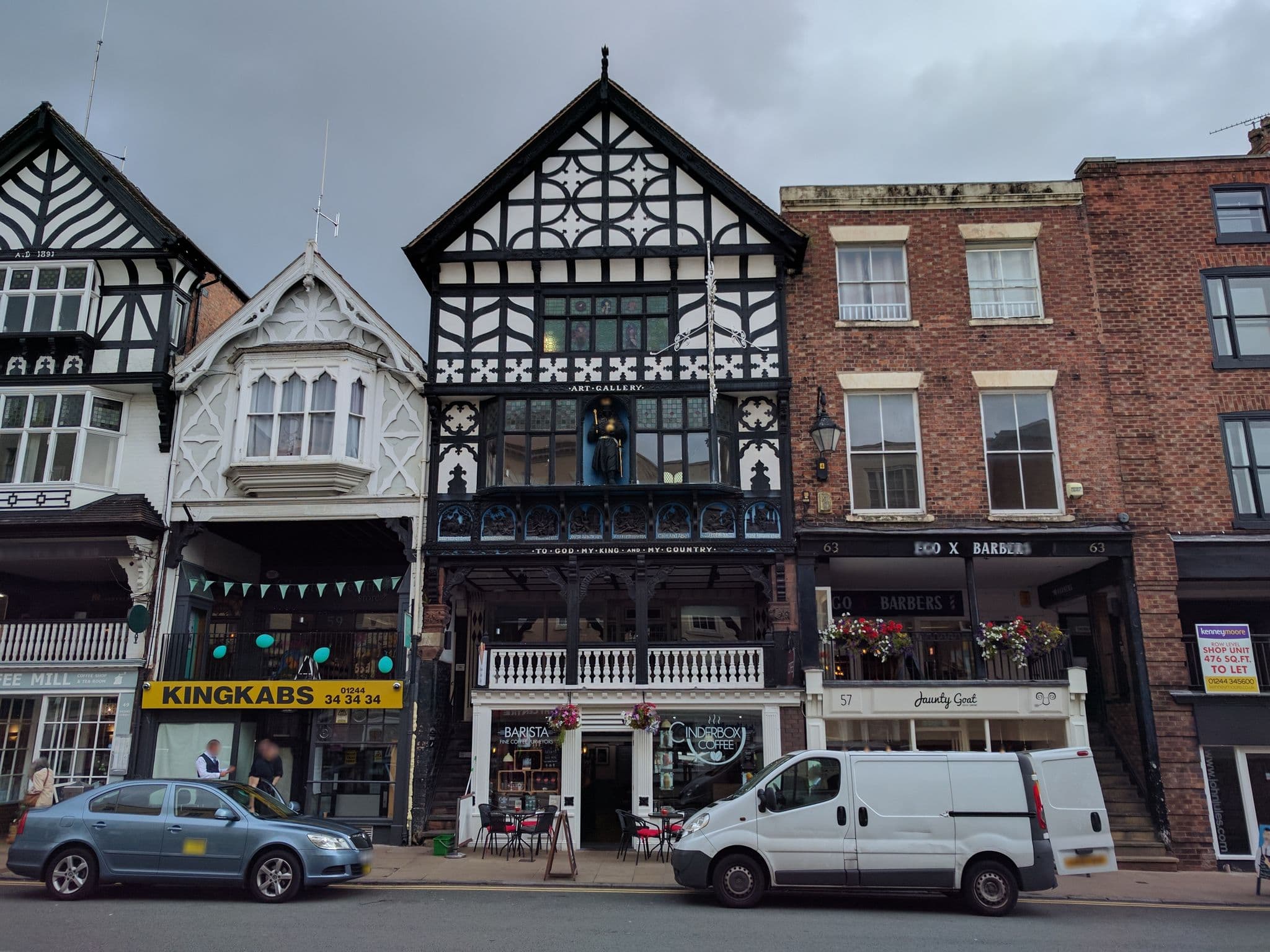 Street view near WhiteGates Apartment, Chester — © janvanbekkum (CC BY-SA · Mapillary)