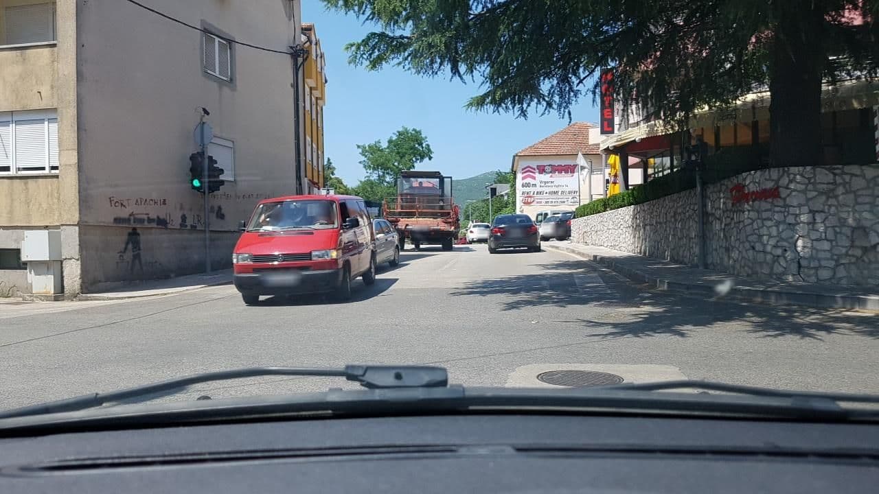 Street view near Hotel Prvan, Vrgorac — © mik007 (CC BY-SA · Mapillary)
