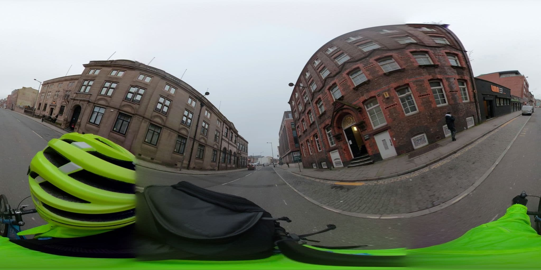 Street view near Base Serviced Apartments - East Village, Liverpool — © gjpalmer (CC BY-SA · Mapillary)