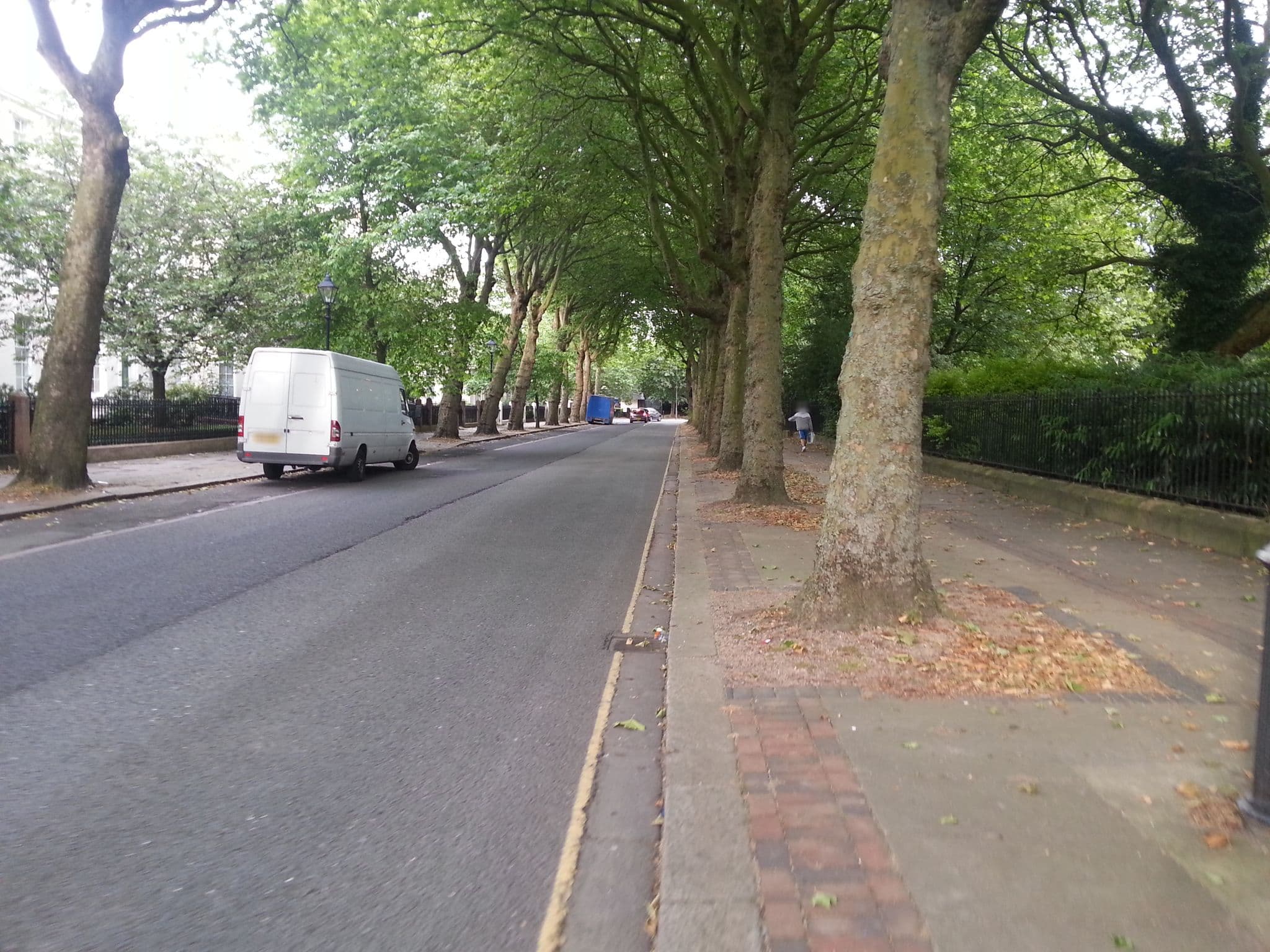 Street view near Embassie Liverpool Backpackers, Toxteth — © thingomy (CC BY-SA · Mapillary)
