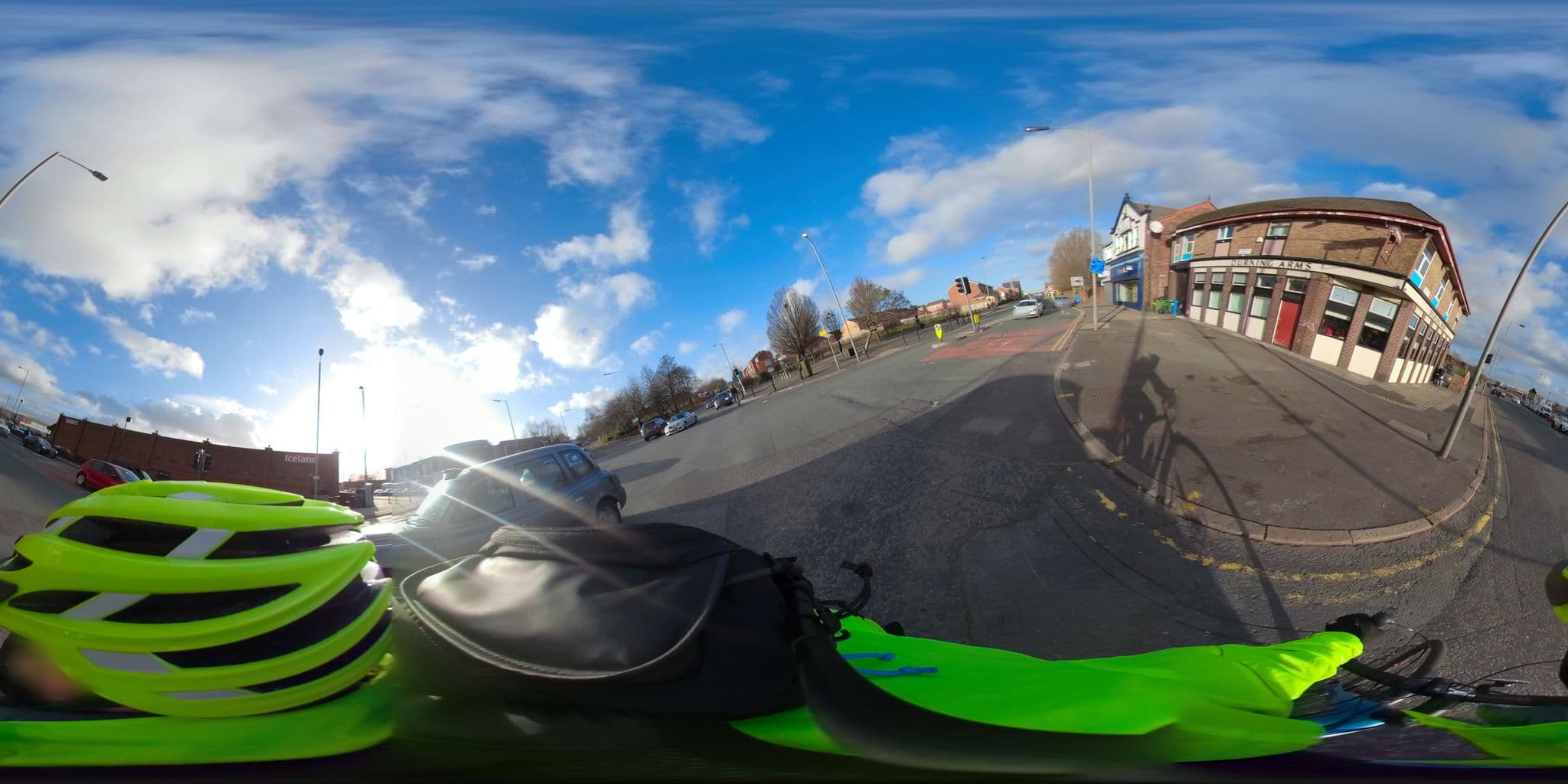 Street view near Durning Arms Hotel, Kensington — © gjpalmer (CC BY-SA · Mapillary)