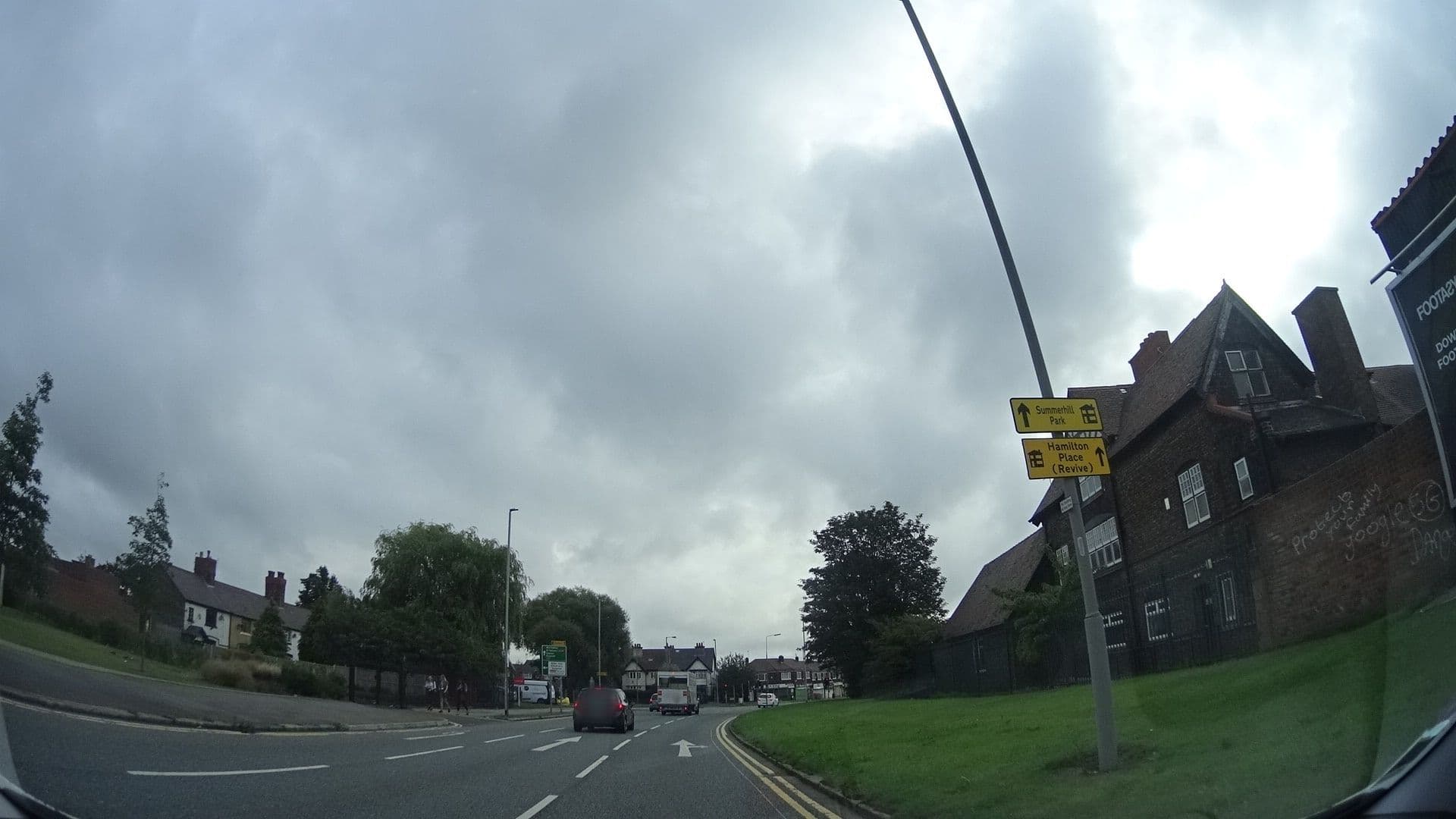 Street view near Dinerth Hall, Knotty Ash — © panieravide (CC BY-SA · Mapillary)