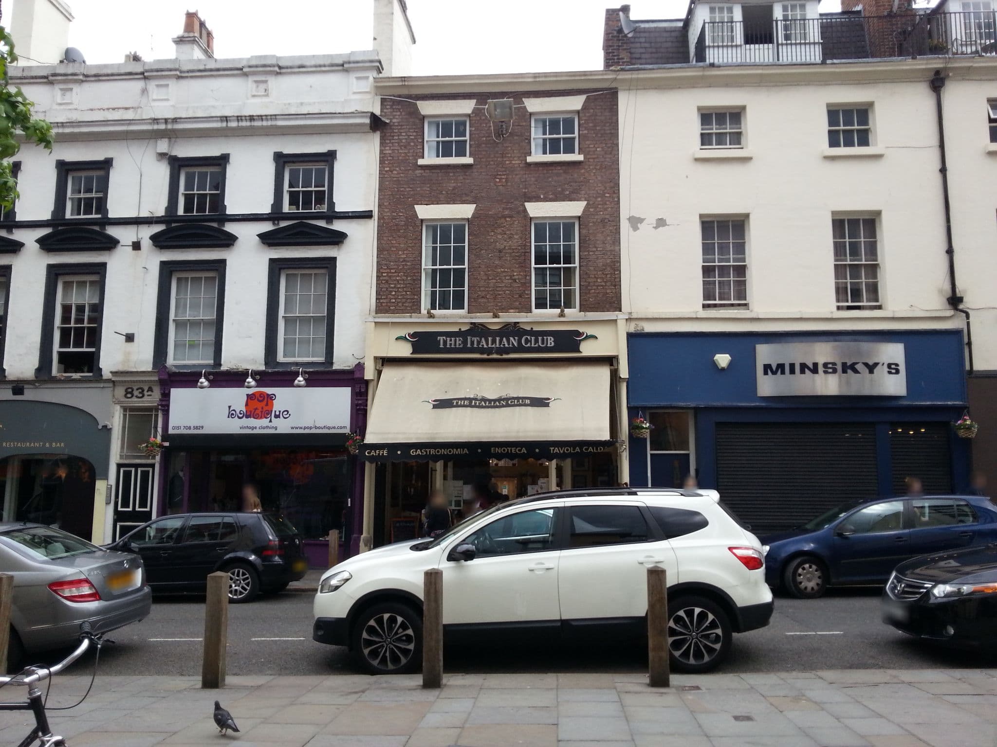 Street view near Moolin Rouge, Liverpool — © thingomy (CC BY-SA · Mapillary)