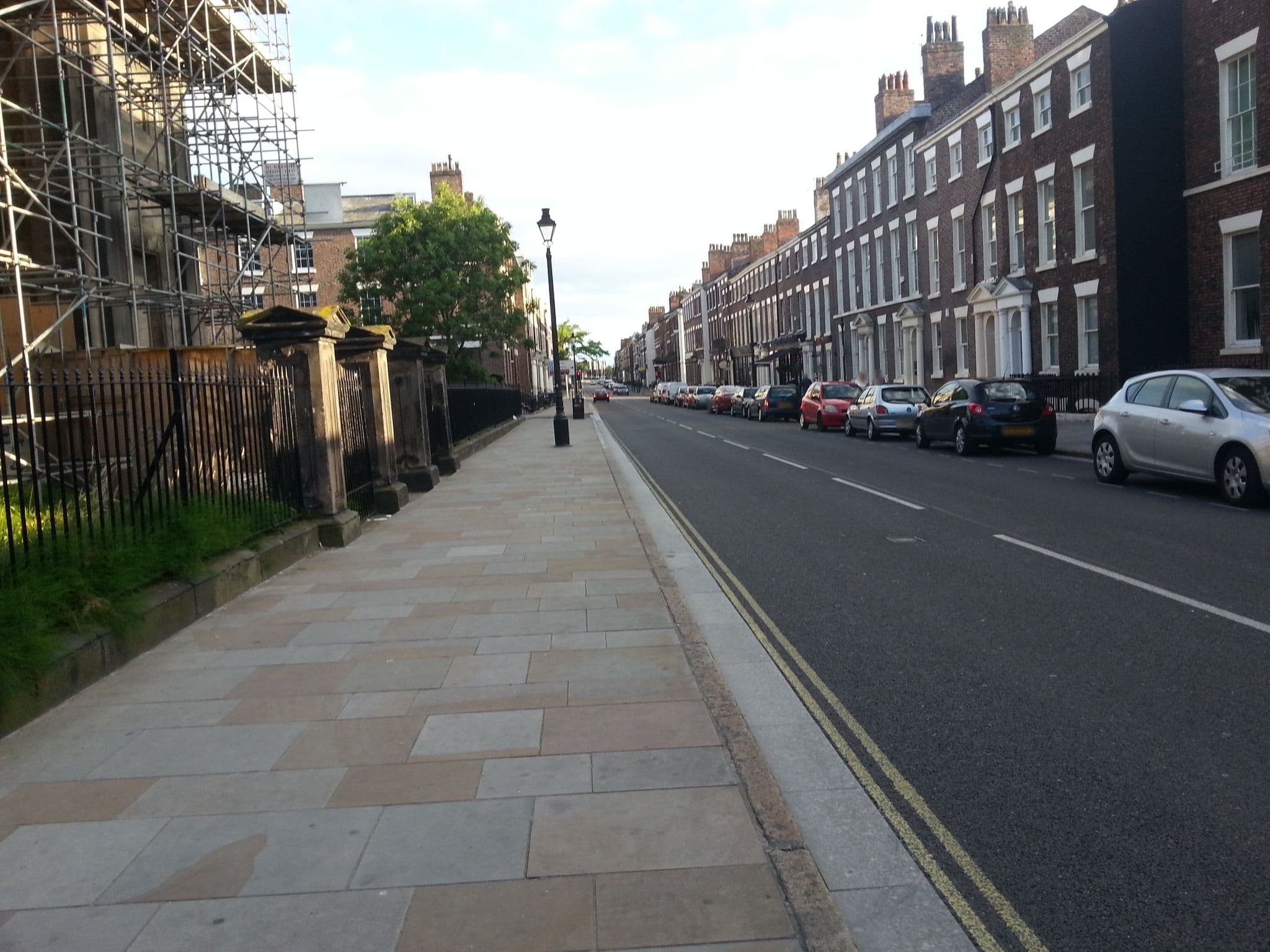 Street view near St Andrews Place Hostel, Liverpool — © thingomy (CC BY-SA · Mapillary)