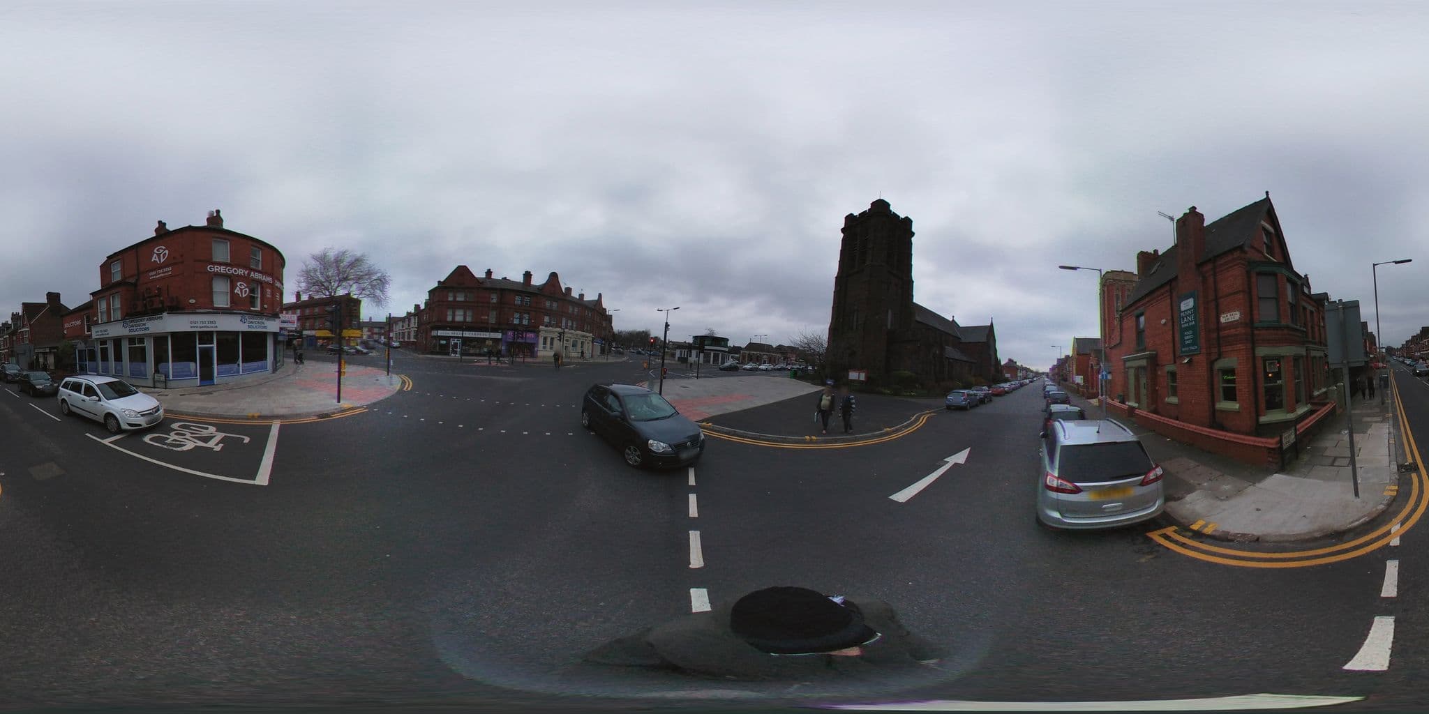 Street view near The Penny Lane Hotel, Wavertree — © quicksand (CC BY-SA · Mapillary)