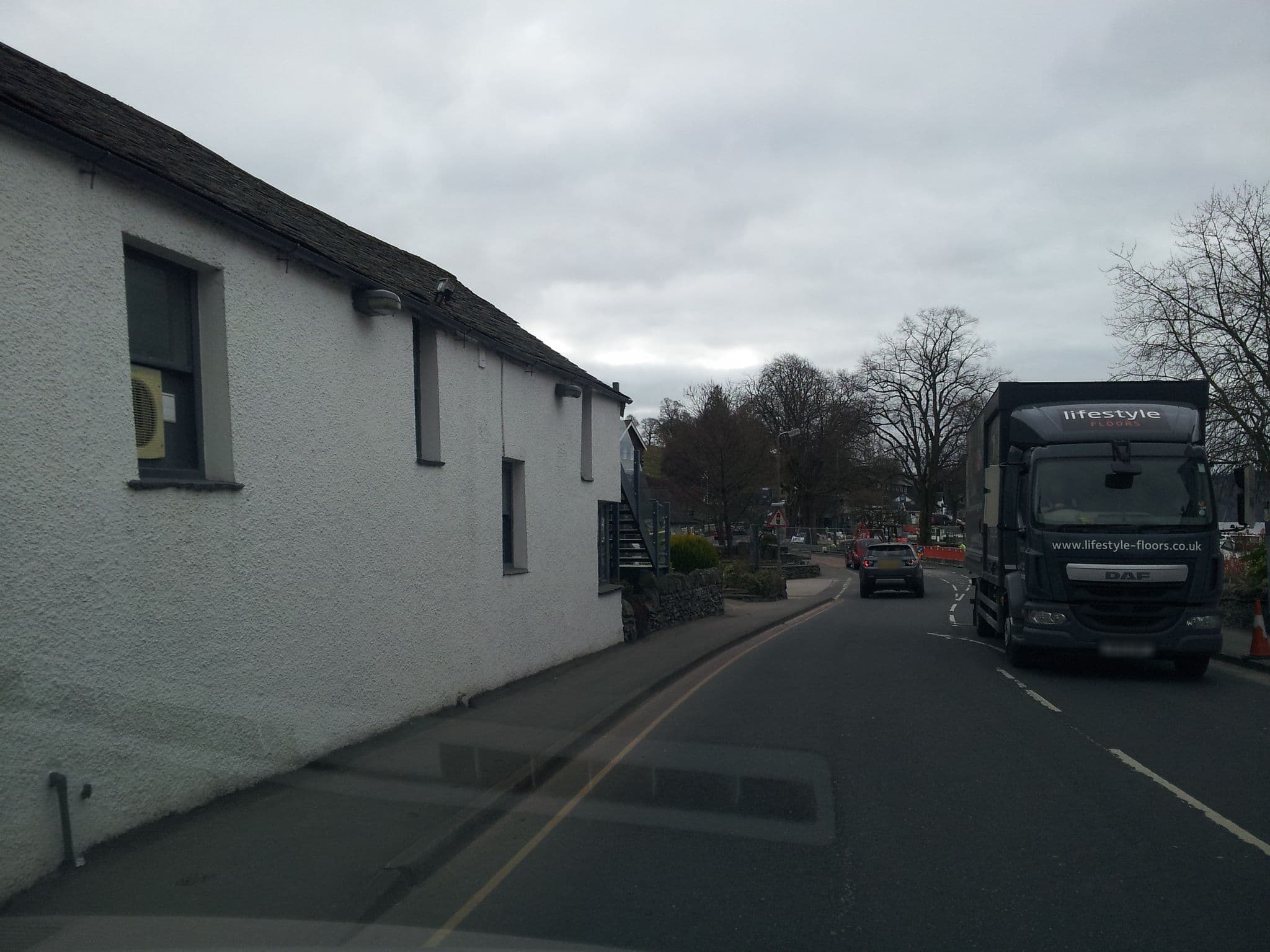 Street view near The Ragent Hotel, Ambleside — © adam2 (CC BY-SA · Mapillary)