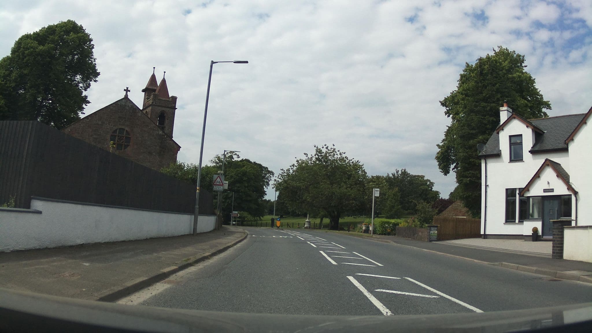 Street view near Ancrum House, Gretna — © southglos (CC BY-SA · Mapillary)
