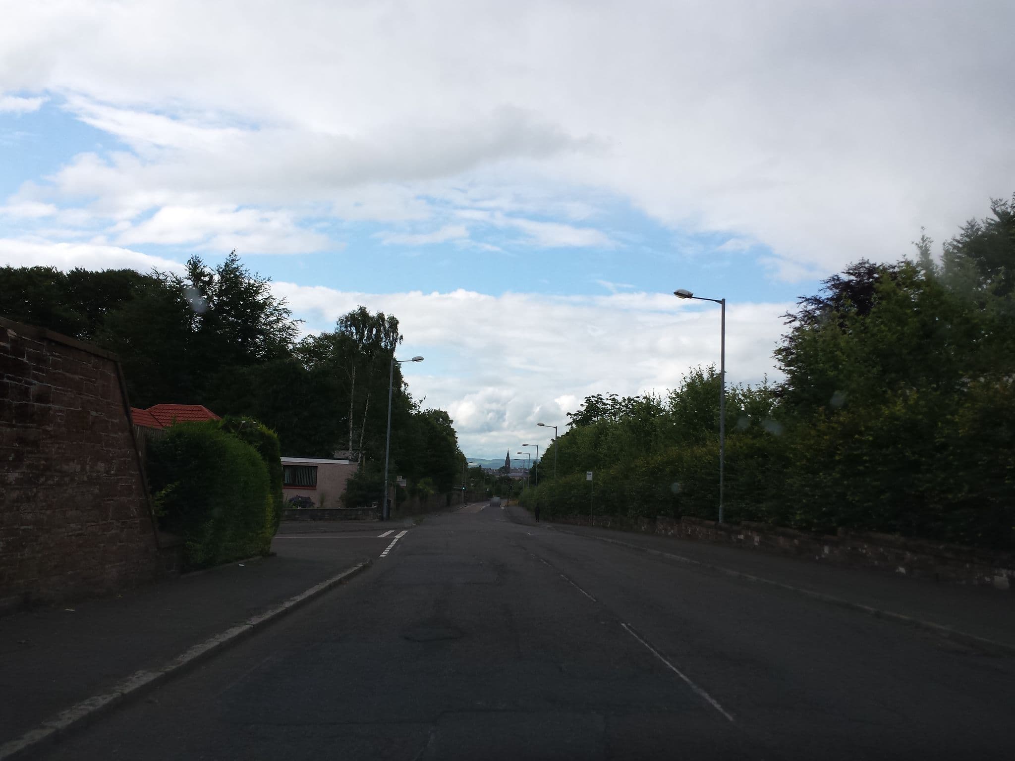 Street view near Shambellie View Hotel Dumfries (Scotland), Dumfries — © rudolfmayer (CC BY-SA · Mapillary)