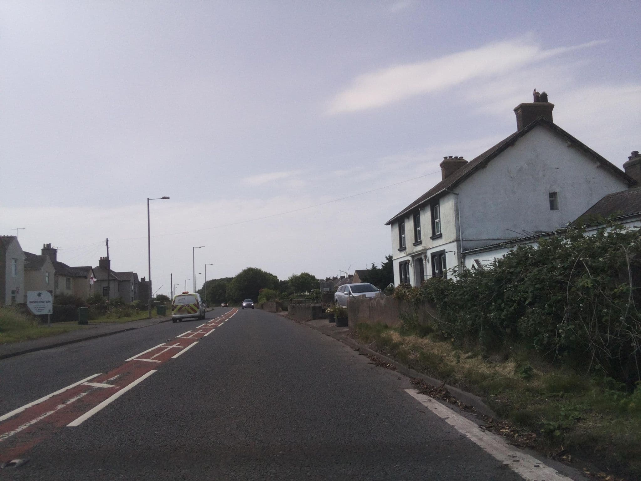 Street view near Morven Guest House, Workington — © southglos (CC BY-SA · Mapillary)