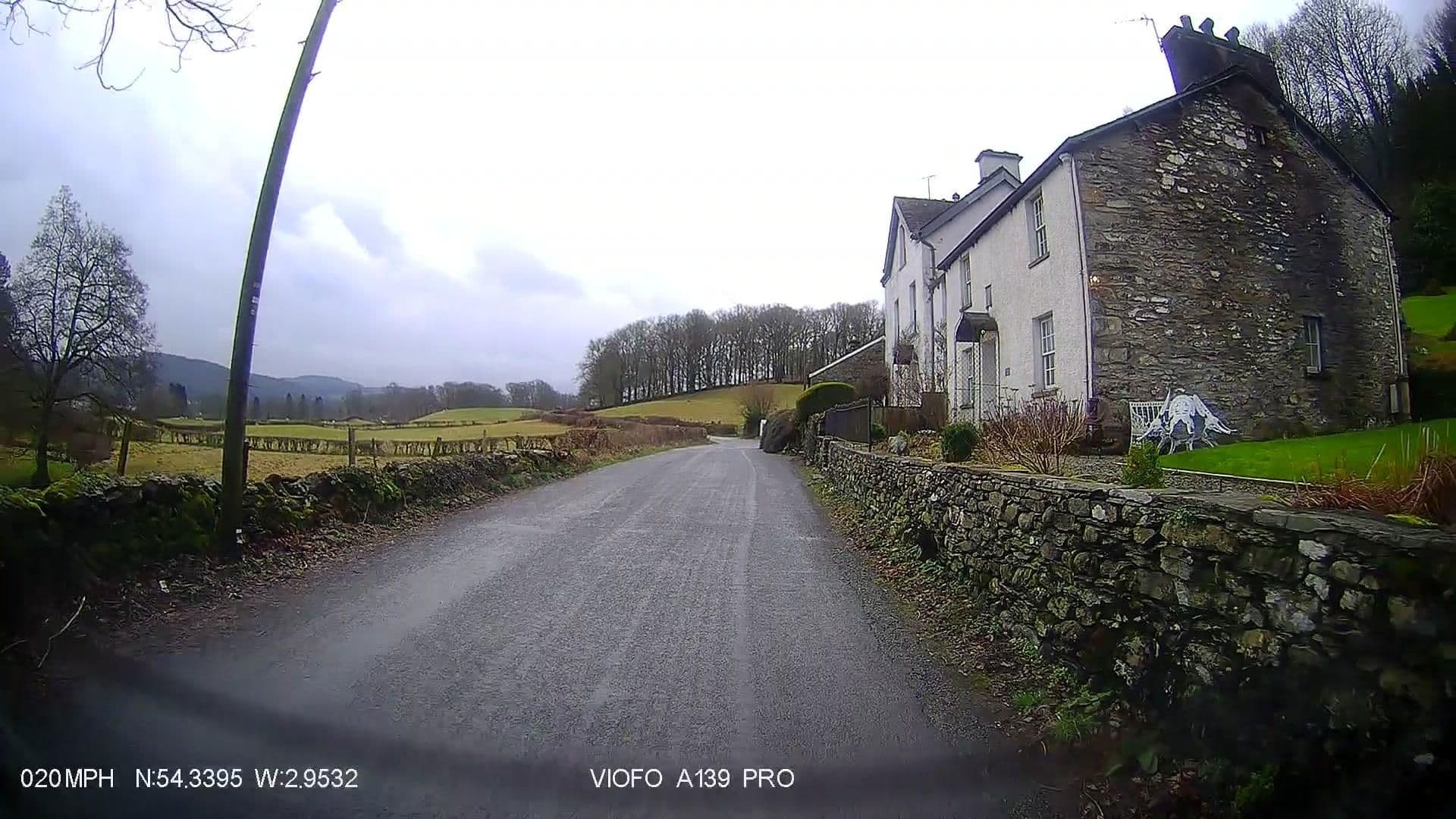 Street view near Cows Den Cottage, High Cunsey, Windermere — © IpswichEdits (CC BY-SA · Mapillary)