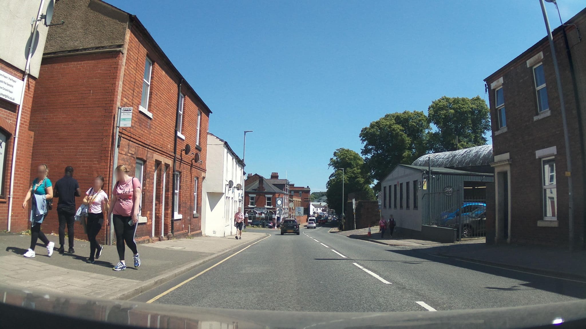 Street view near The Sawmills, Carlisle — © southglos (CC BY-SA · Mapillary)