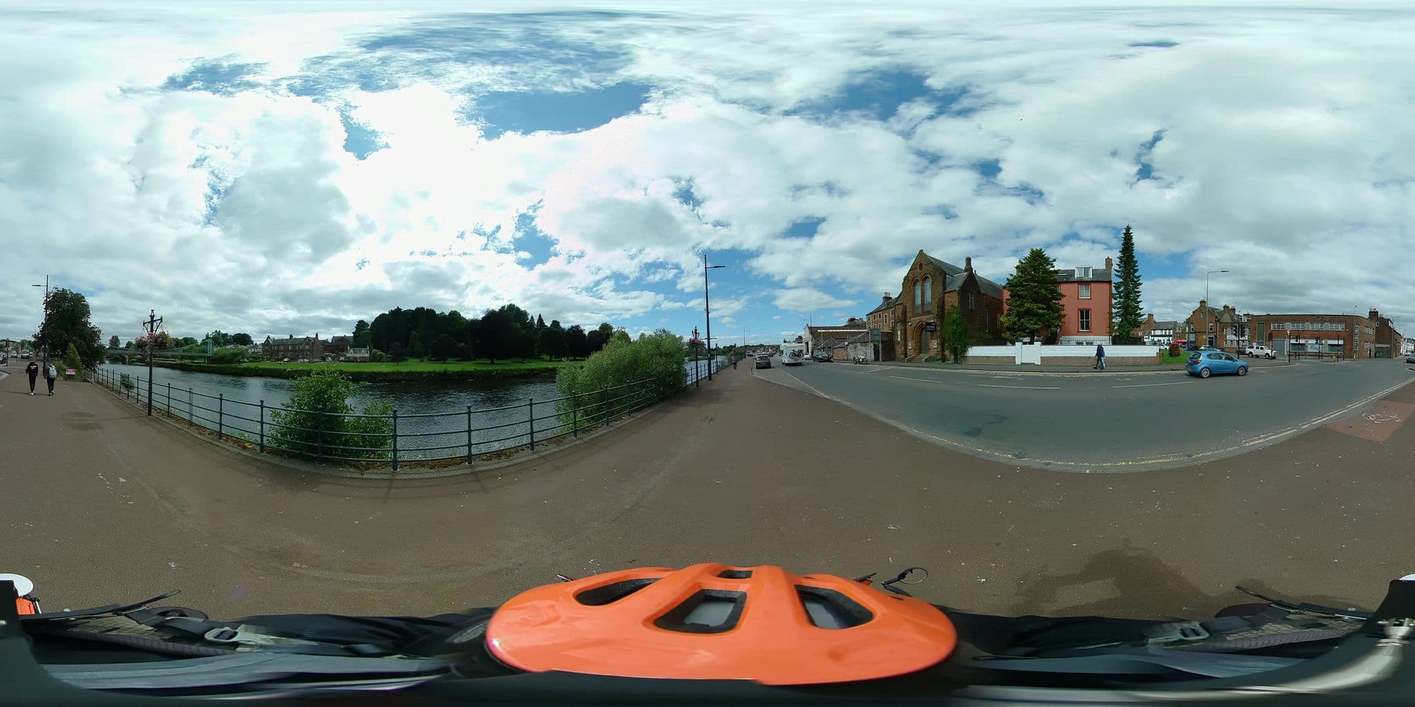 Street view near Irish Gait Guest House, Dumfries — © Walk-Wheel-Cycle-Trust (CC BY-SA · Mapillary)