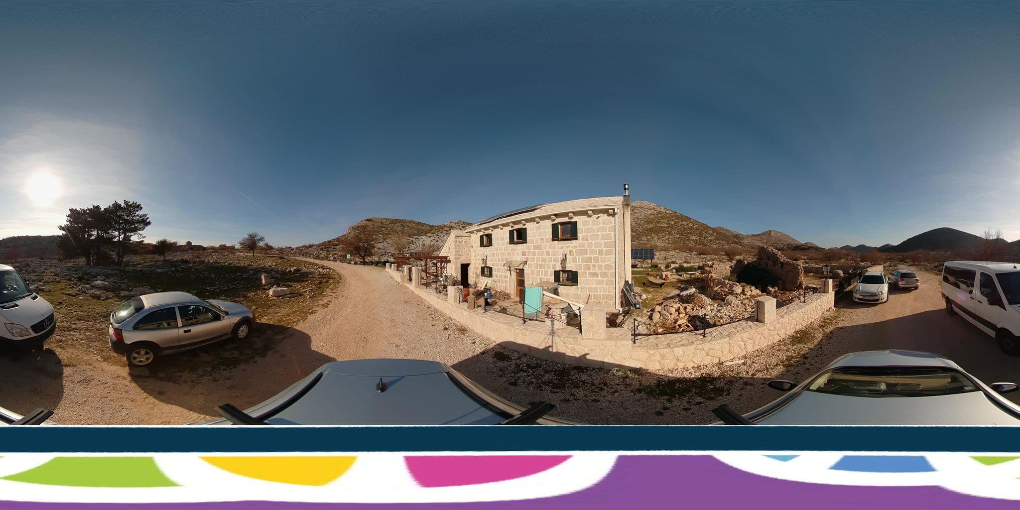 Street view near Chalet Vrata Biokovo (Kamena Kuća), Podgora — © SilvioBasic (CC BY-SA · Mapillary)