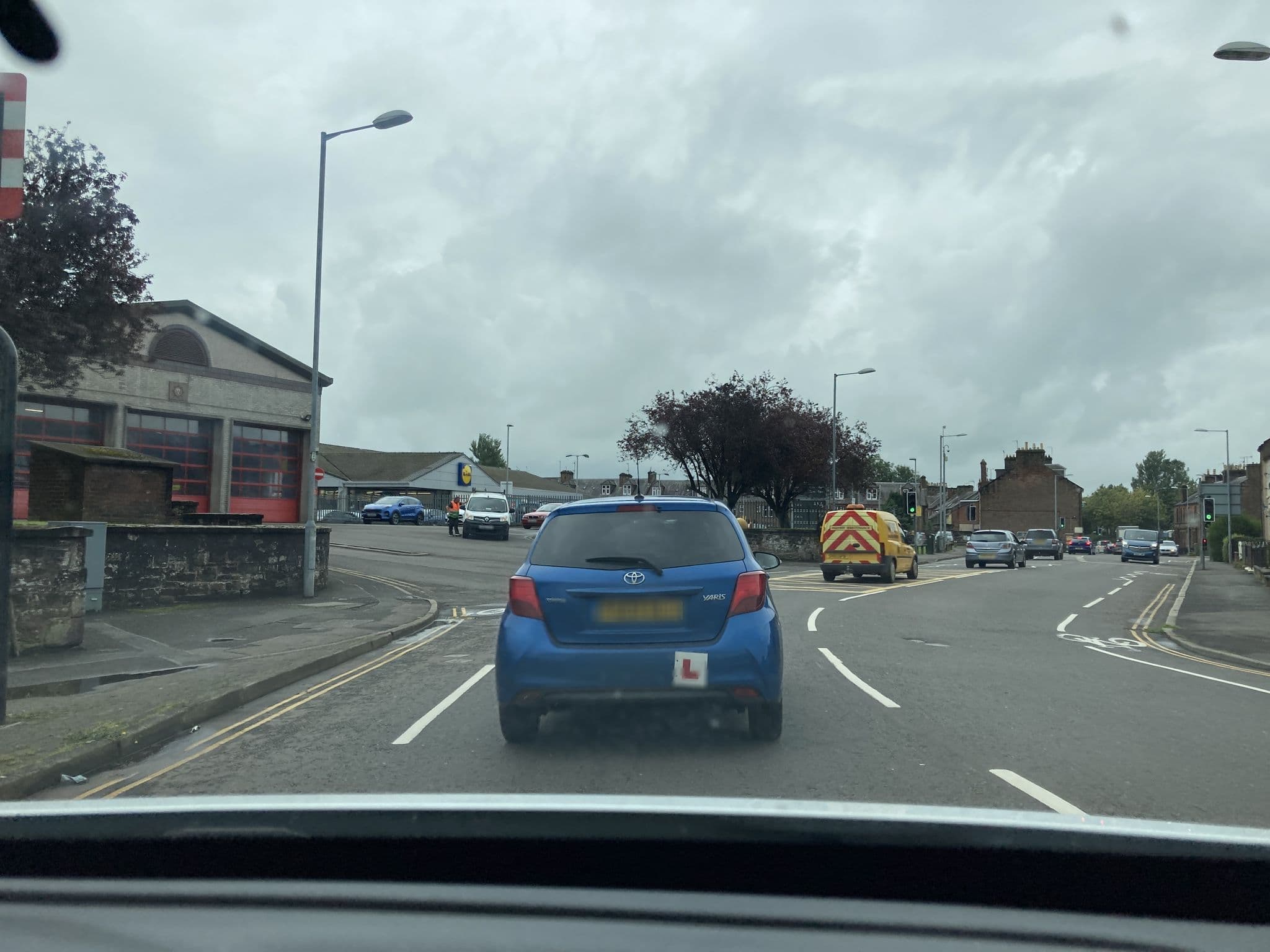 Street view near E & R Properties, Dumfries — © deleted_user (CC BY-SA · Mapillary)