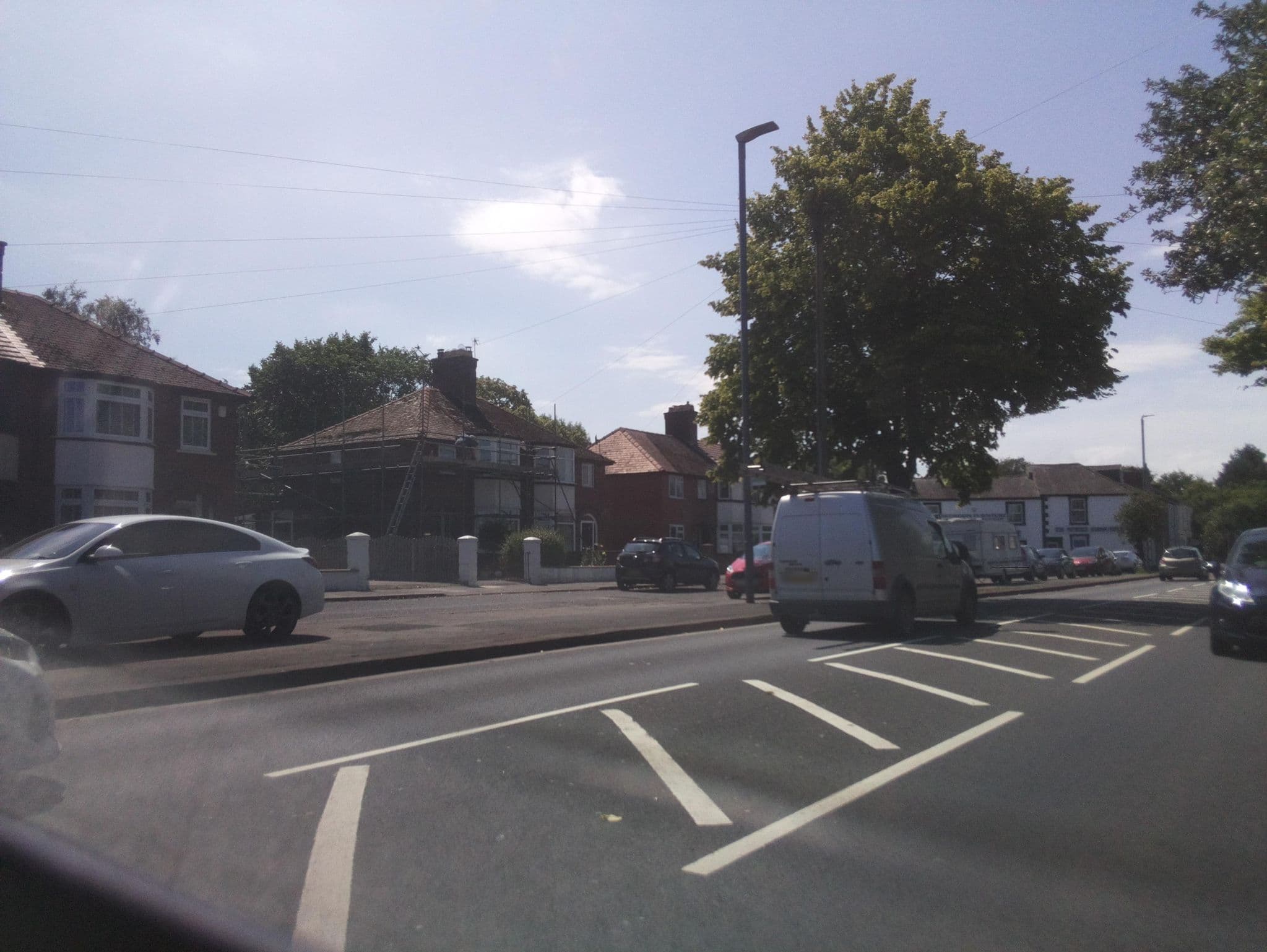 Street view near Warren Guest House, Scotby — © southglos (CC BY-SA · Mapillary)