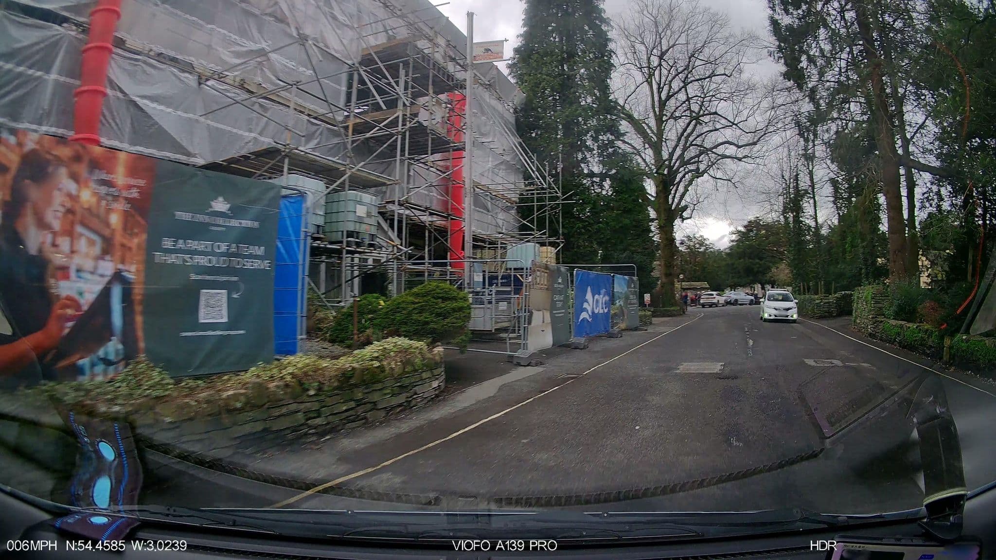 Street view near The Wordsworth Hotel, Ambleside — © IpswichEdits (CC BY-SA · Mapillary)