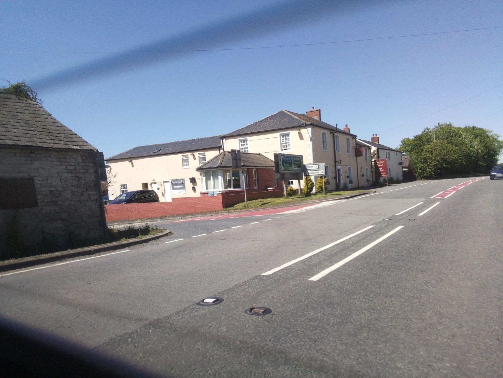 Street view near Lynebank Housr, Longtown — © southglos (CC BY-SA · Mapillary)