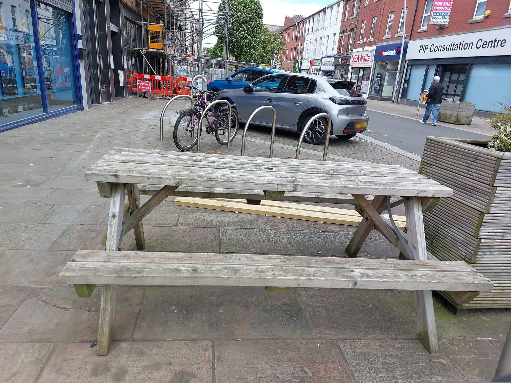 Street view near The Townhouse, Barrow in Furness — © a-sav (CC BY-SA · Mapillary)