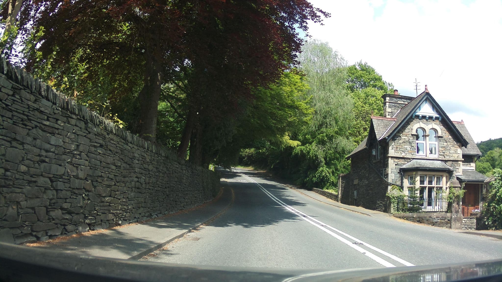Street view near The Miller Howe, Windermere — © southglos (CC BY-SA · Mapillary)