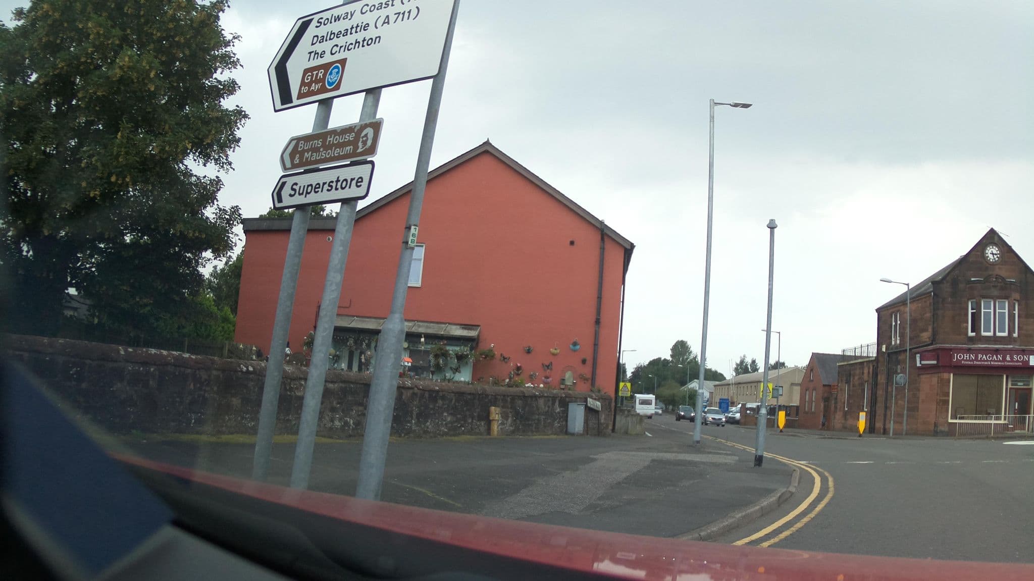 Street view near The Balmoral Hotel, Dumfries — © southglos (CC BY-SA · Mapillary)
