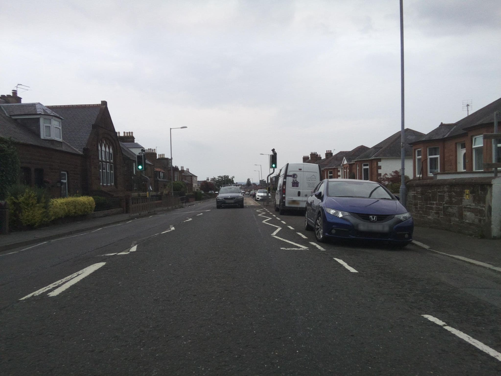 Street view near Townhouse Hotel, Dumfries — © southglos (CC BY-SA · Mapillary)